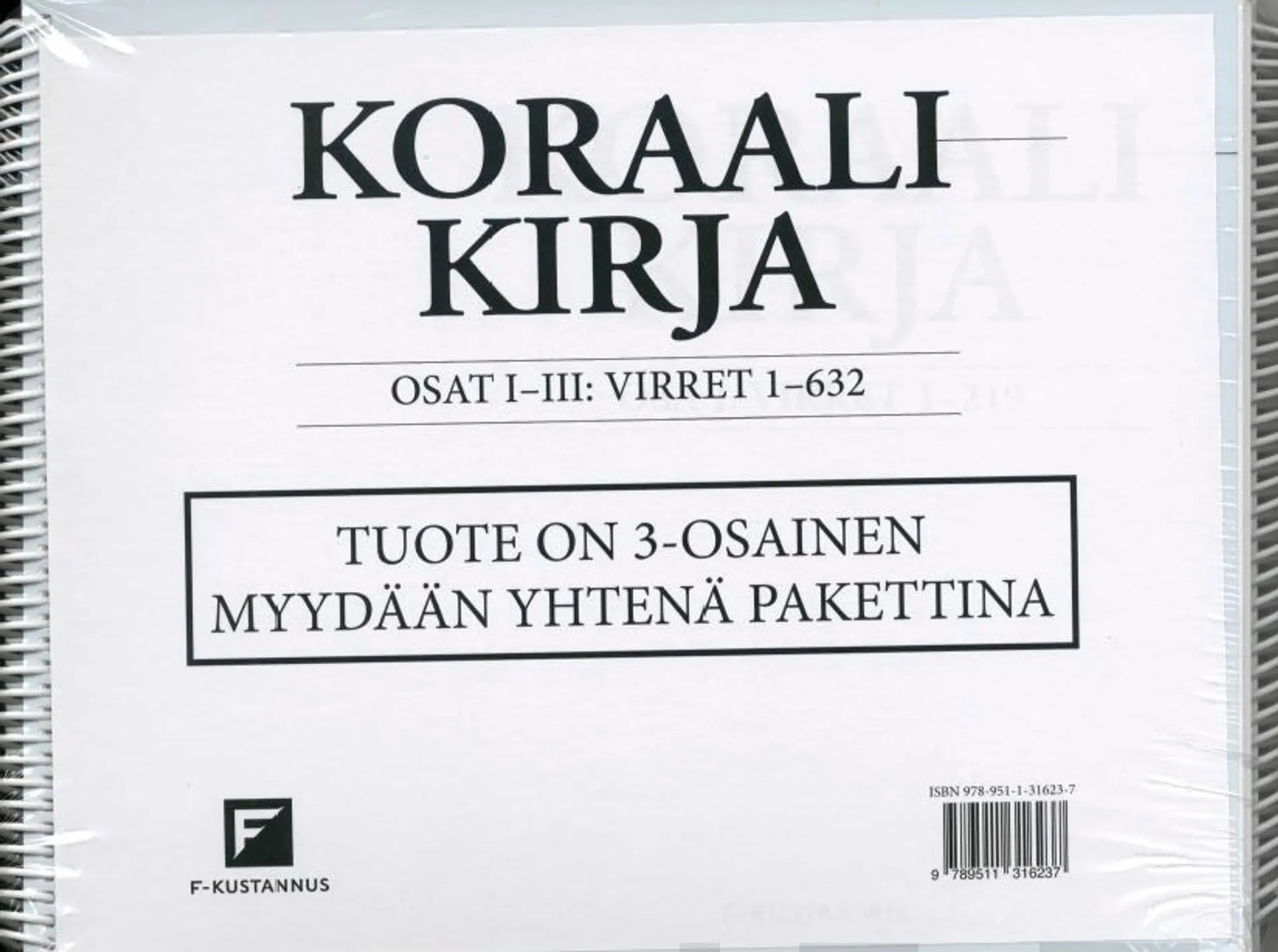 Koraalikirja 1-3