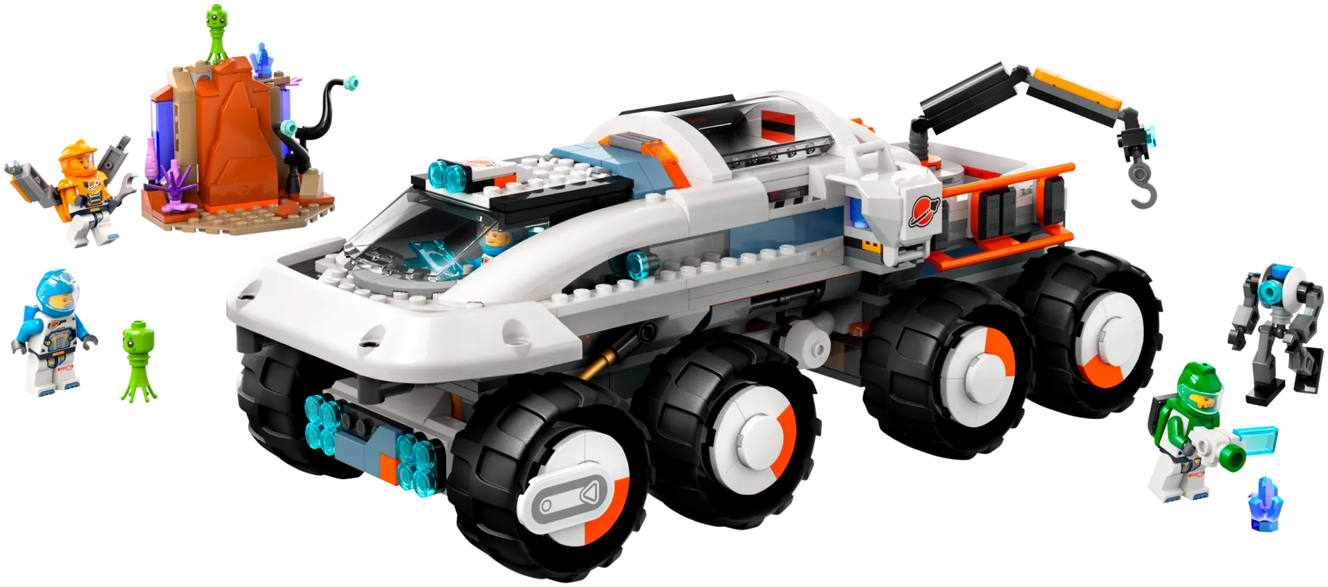 LEGO City Space 60432 Johtoyksikön kulkija ja nosturivarsi - 4