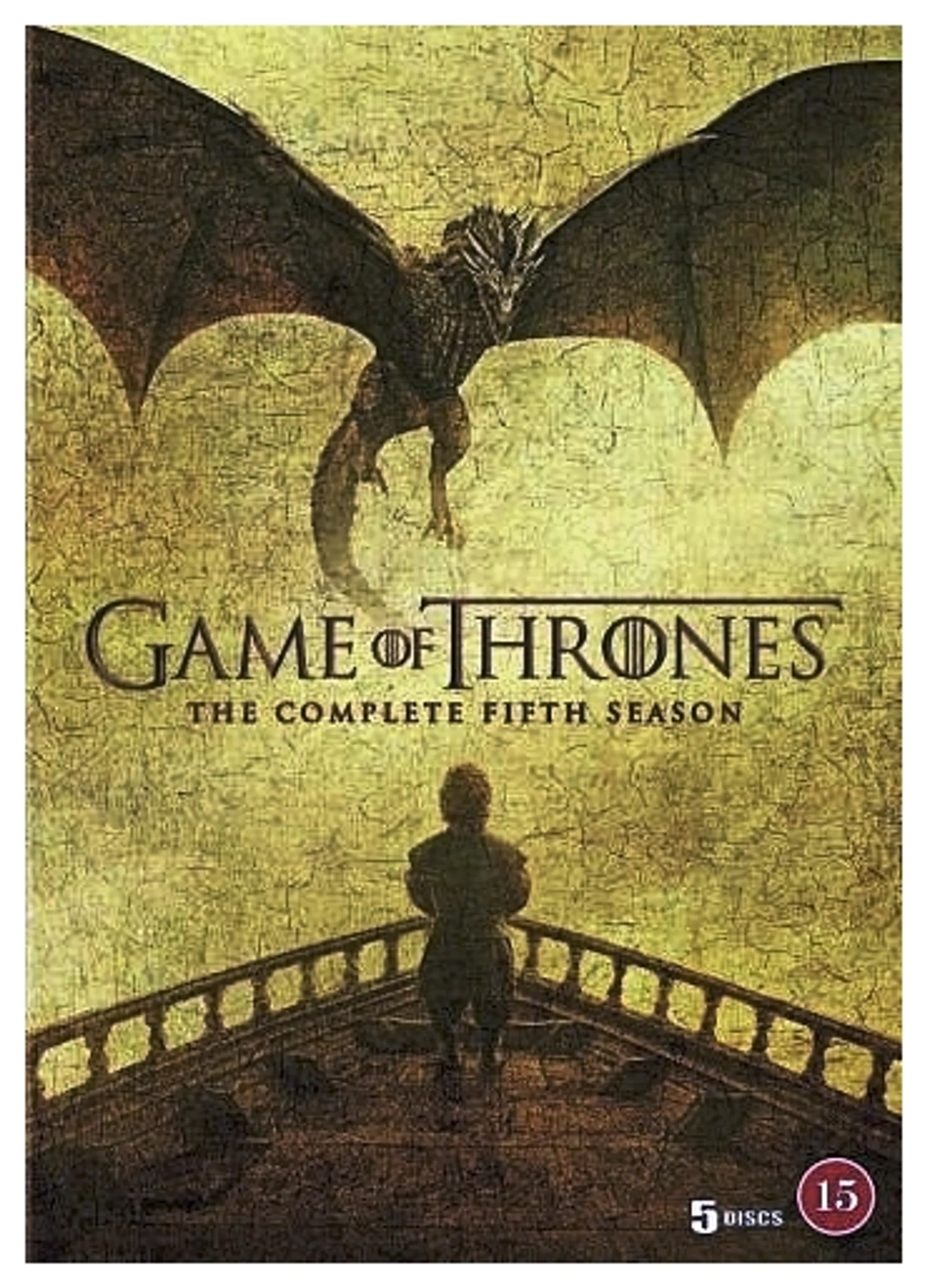 Game Of Thrones 5. tuotantokausi 5DVD