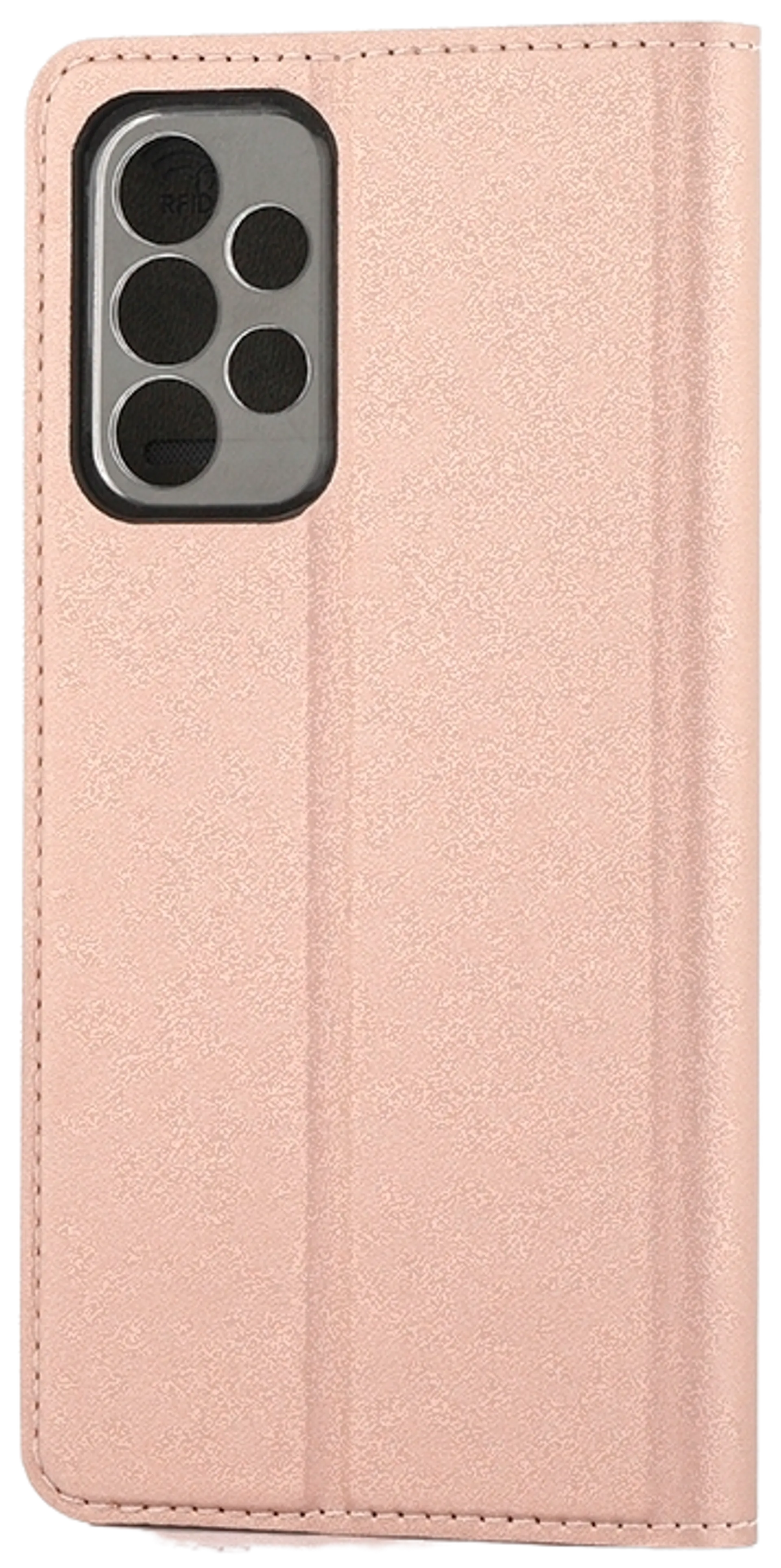 Wave Book Case, Samsung Galaxy A53 5G, Ruusukulta - 2