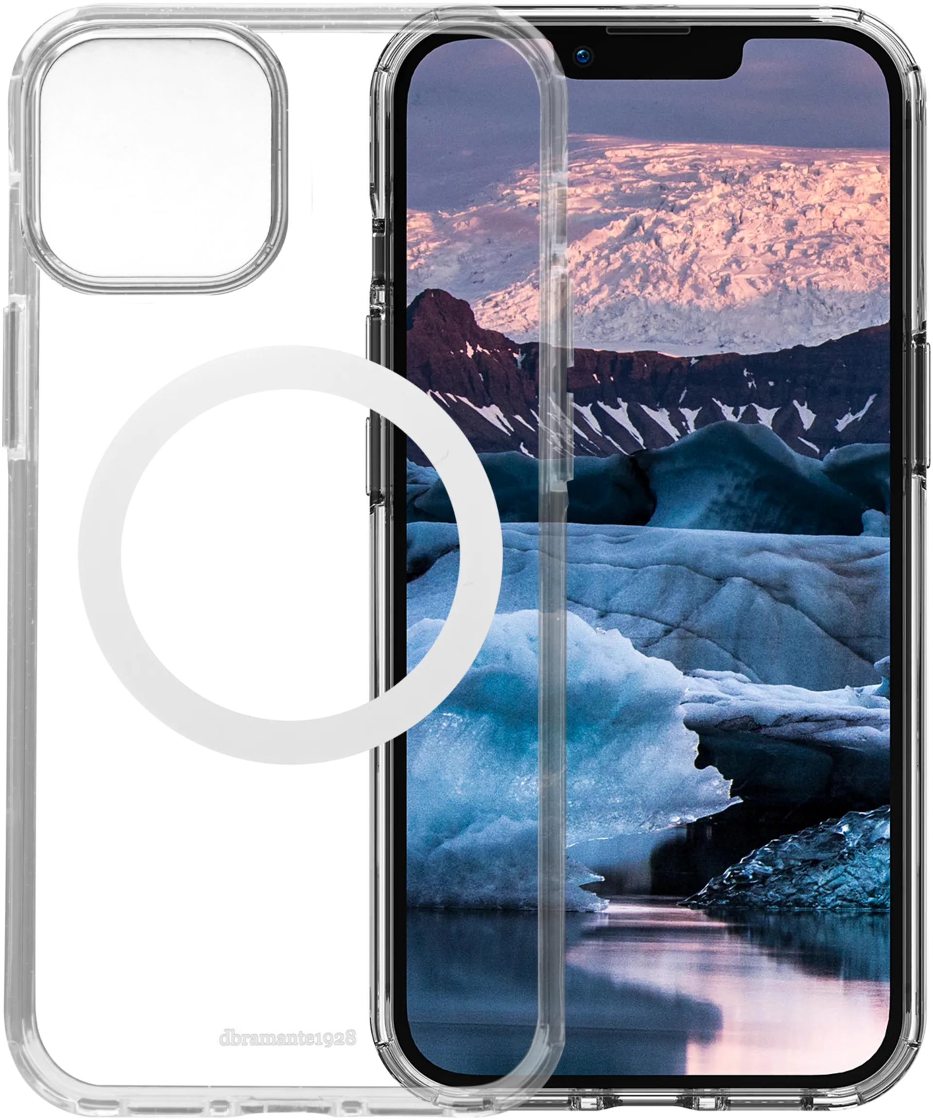 Dbramante1928 Iceland Pro MagSafe iPhone 12 suojakuori läpinäkyvä - 1