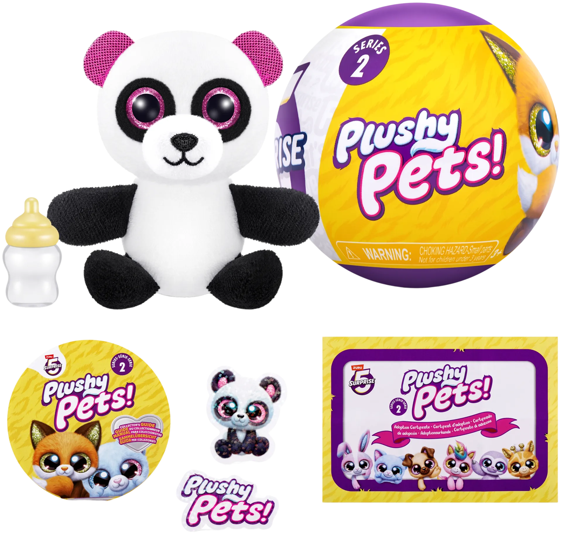 5 Surprise pehmolelu Plushy Pets! Series 2 - 6