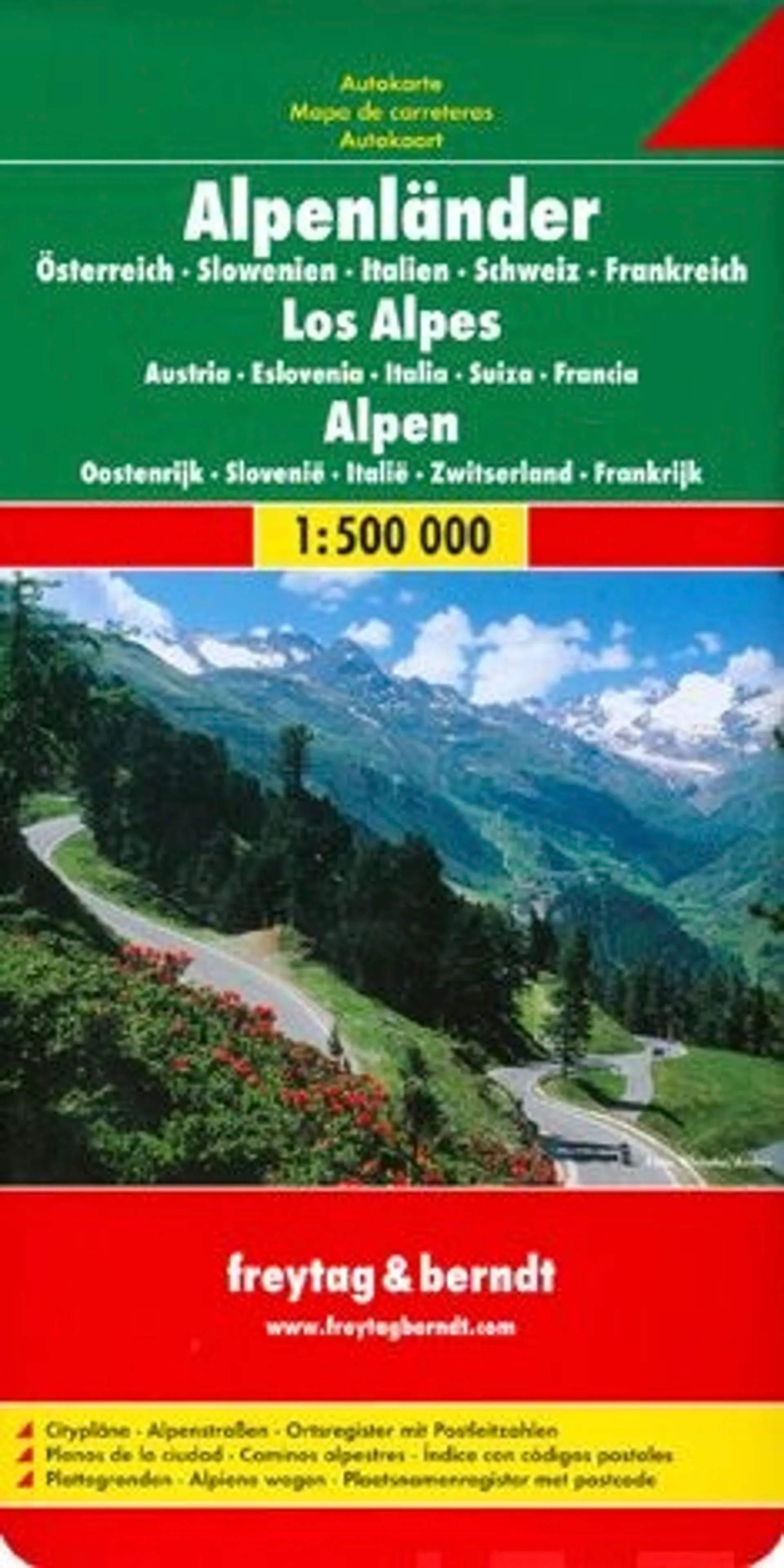 Alpenländer 1:500 000