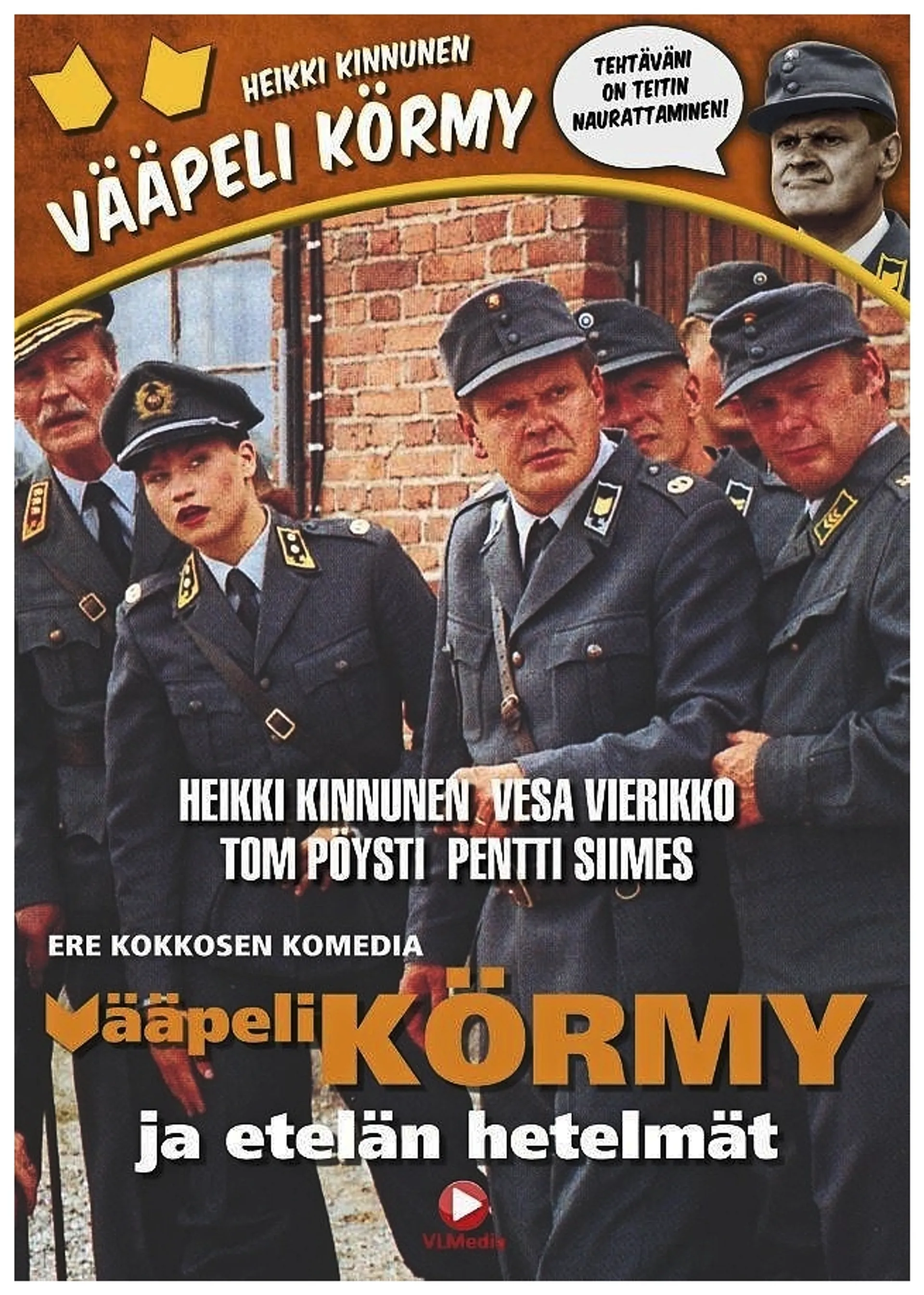 Vääpeli Körmy ja etelän hetelmät DVD