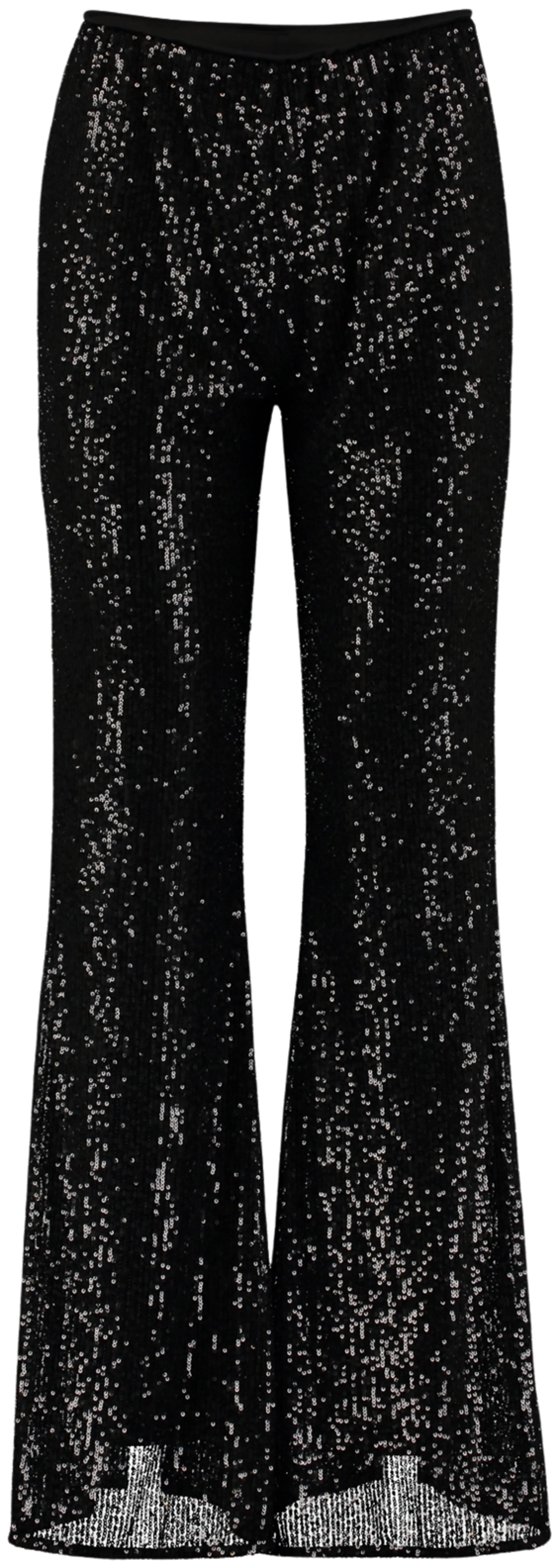 Hailys naisten leggingsit Glam Jy-20662 - Black glitter - 1