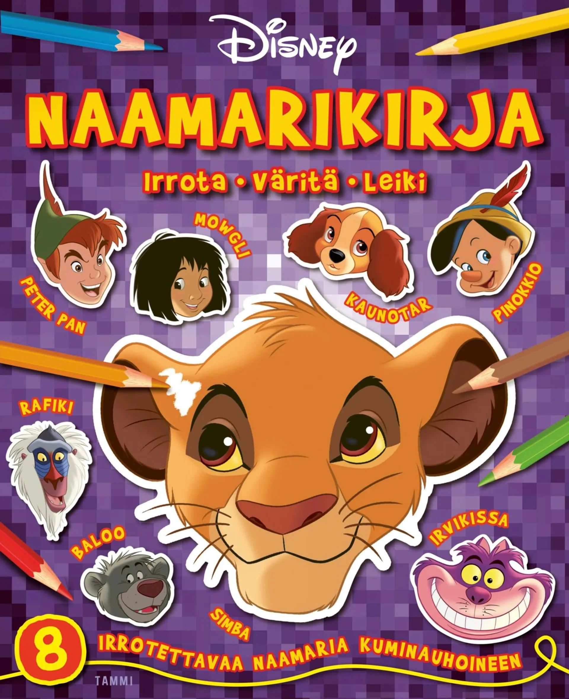 Disney, Disney Naamarikirja - Irrota, väritä, leiki