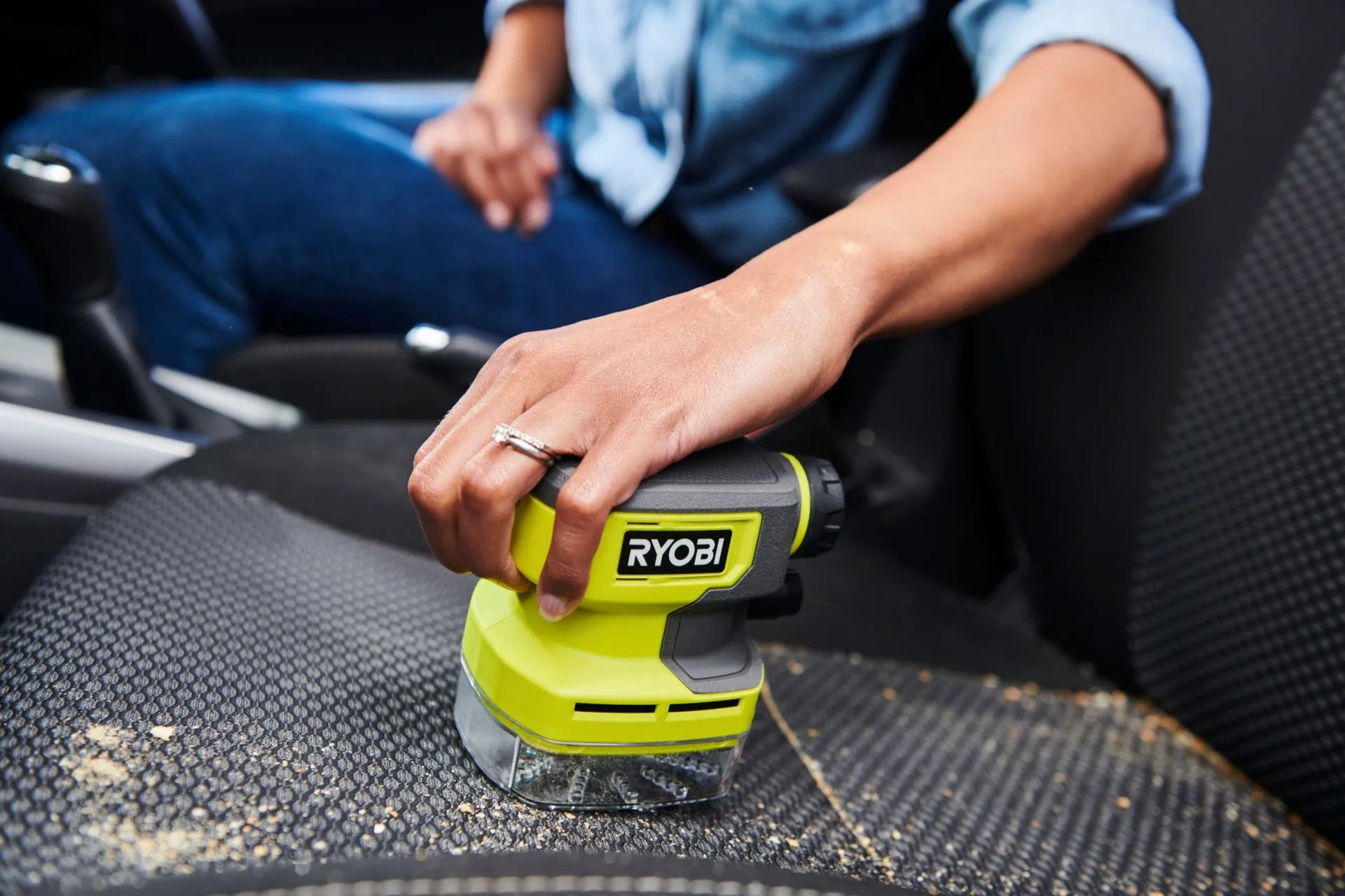 Ryobi työpöytäimuri RDV4-0 - 9