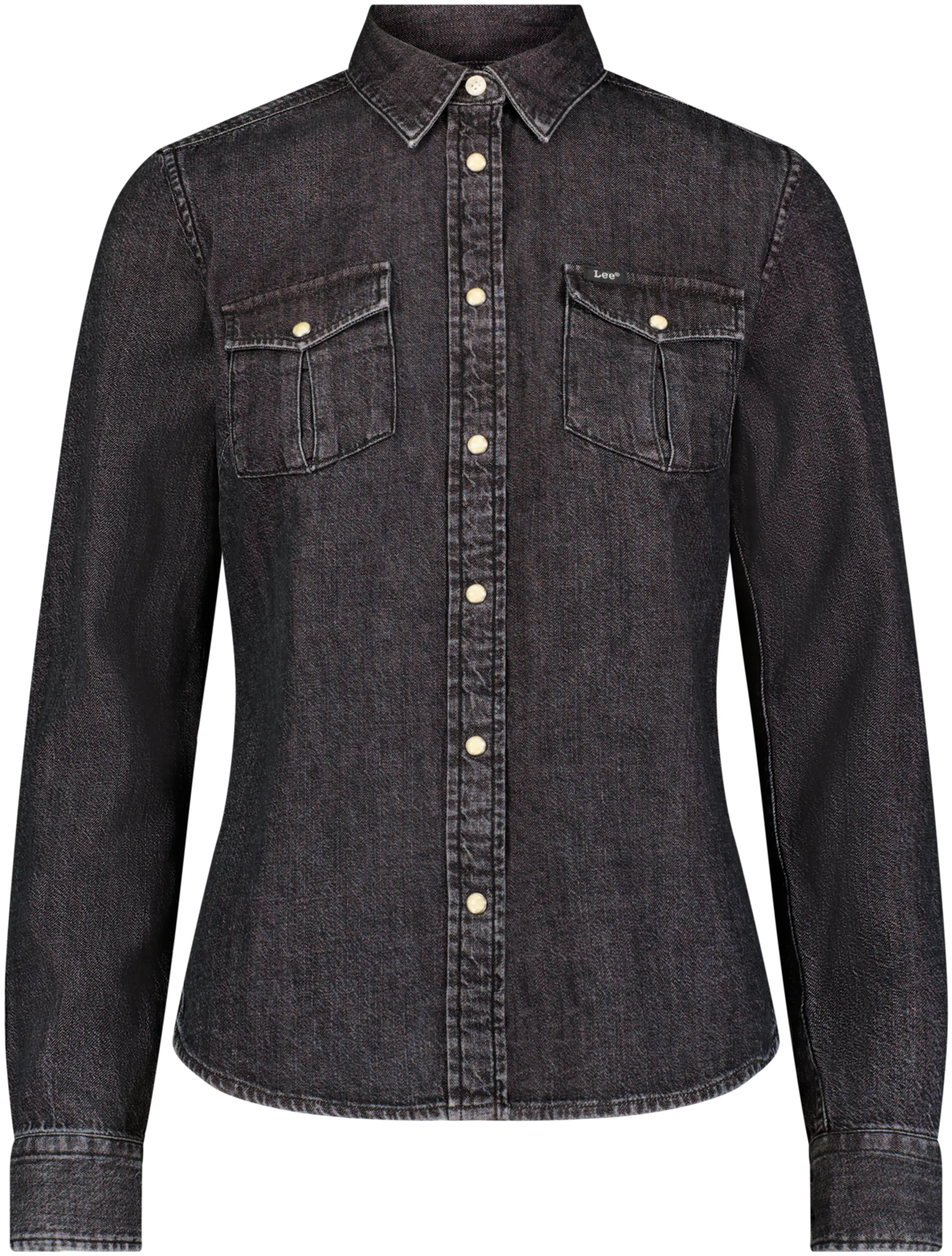 Lee naisten farkkupaita  REGULAR WESTERN SHIRT - BLACK DARKS