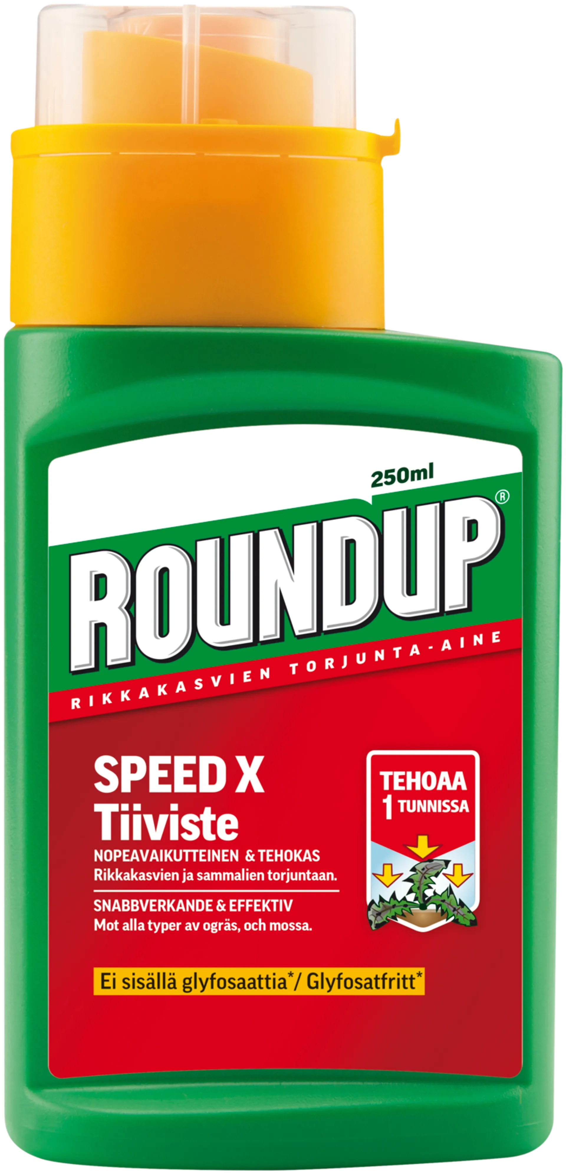 RoundUp Speed X 250 ml Rikkakasvien torjunta-aine