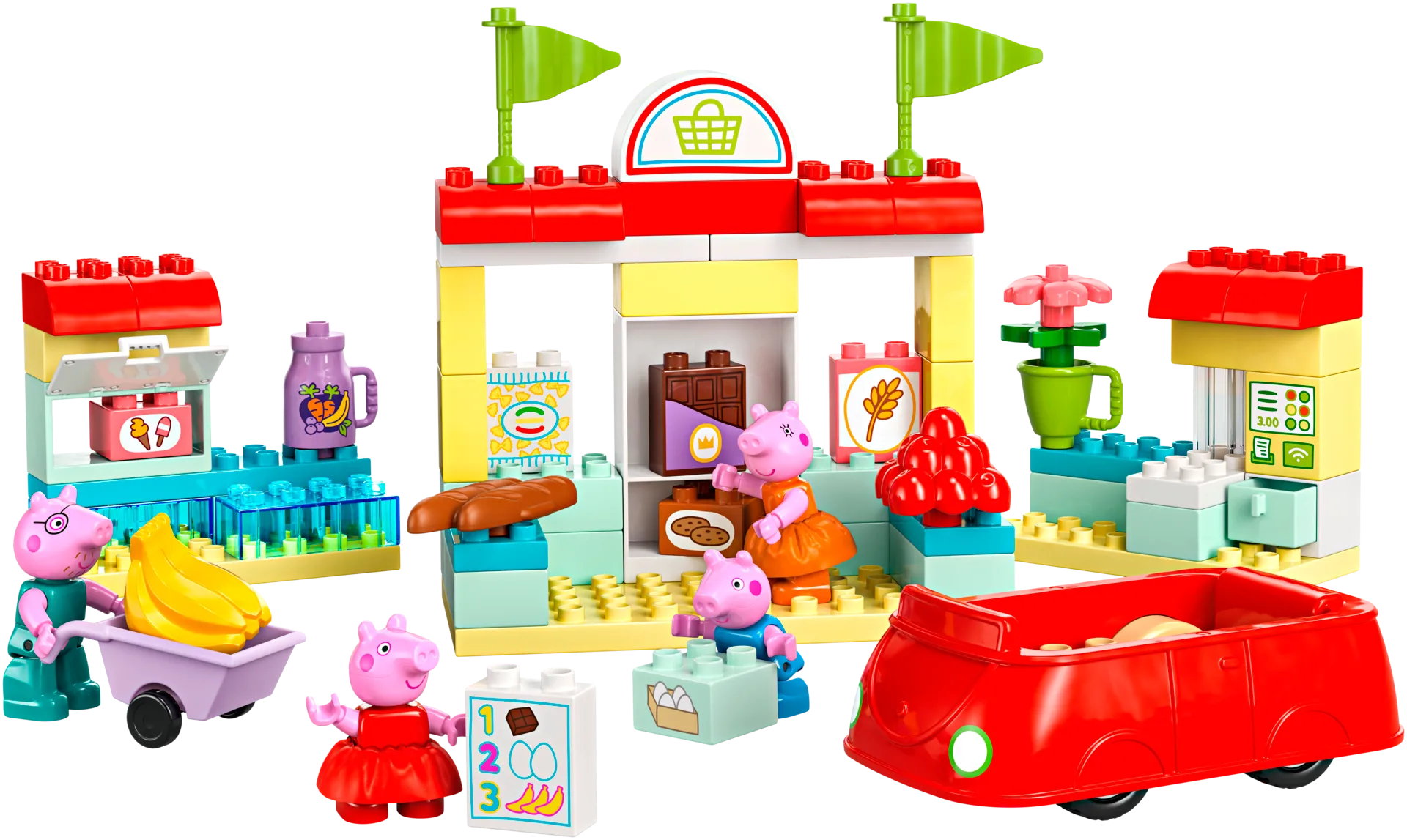 LEGO Peppa Pig 10434 Pipsa Possun supermarket - 4