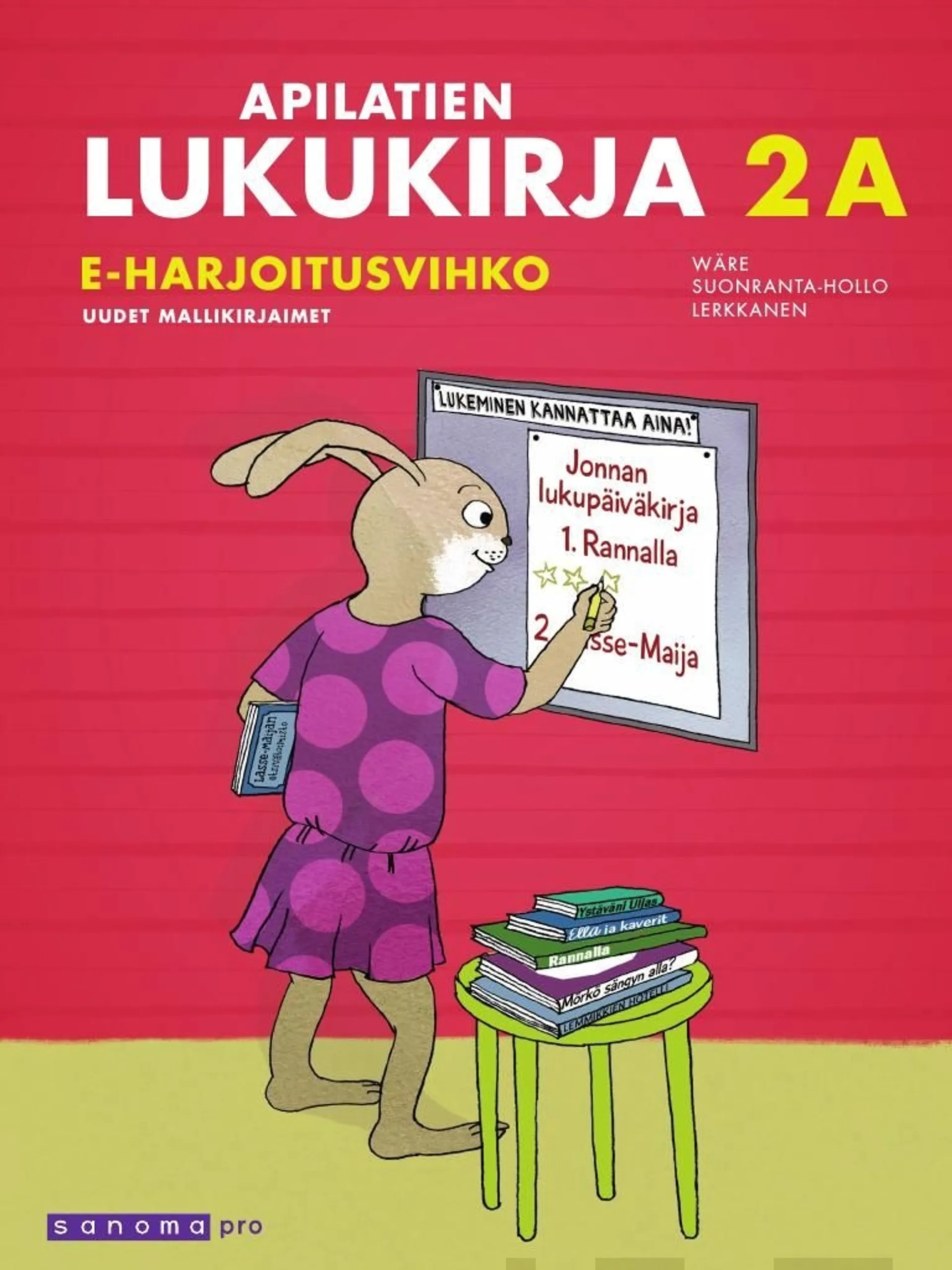 Wäre, Apilatien lukukirja Eriyttävä harjoitusvihko 2a (OPS16) - Uudet mallikirjaimet