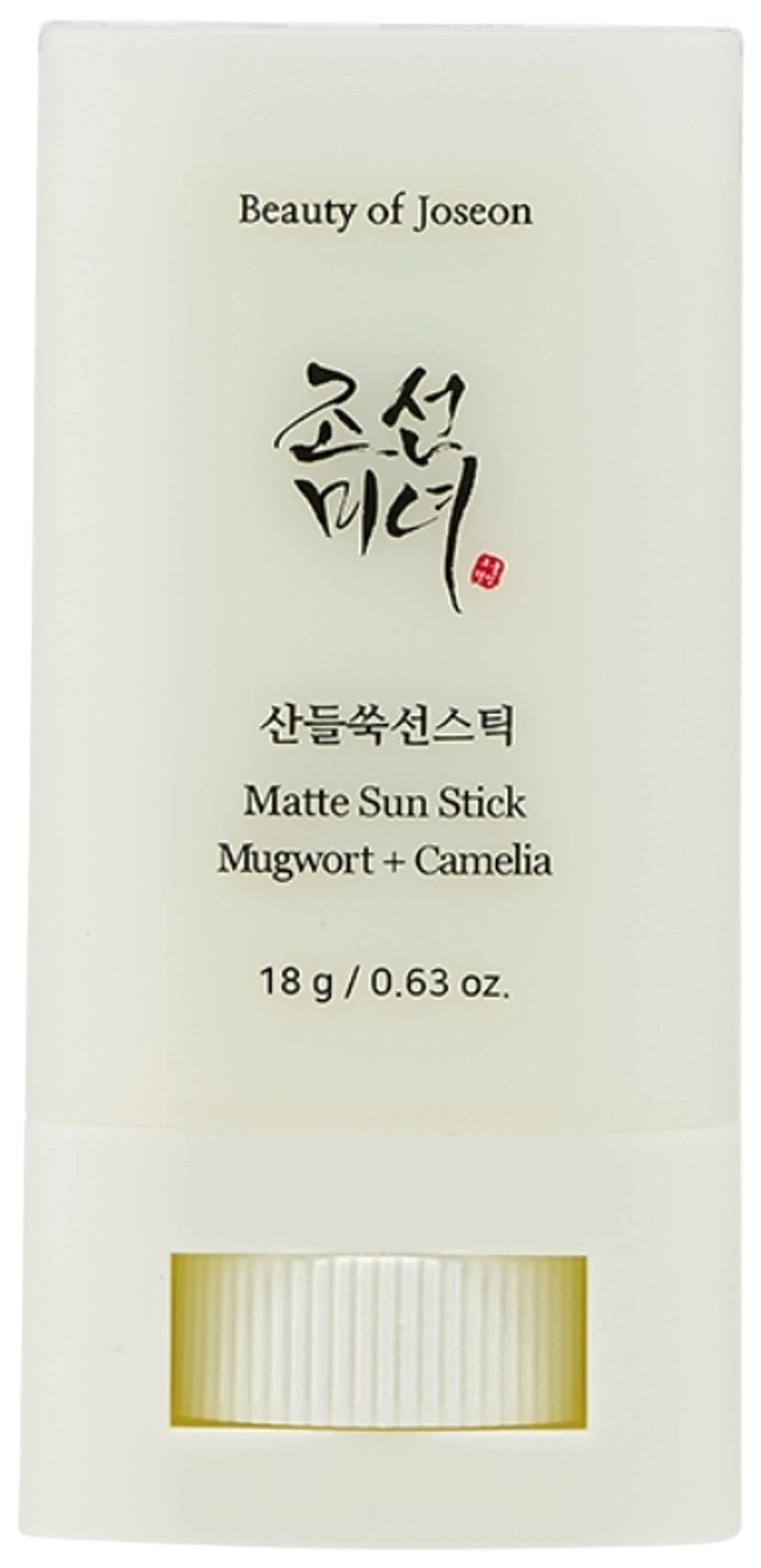 Beauty of Joseon Matte Sun Stick : Mugwort + Camellia aurinkosuojapuikko 18 g - 1