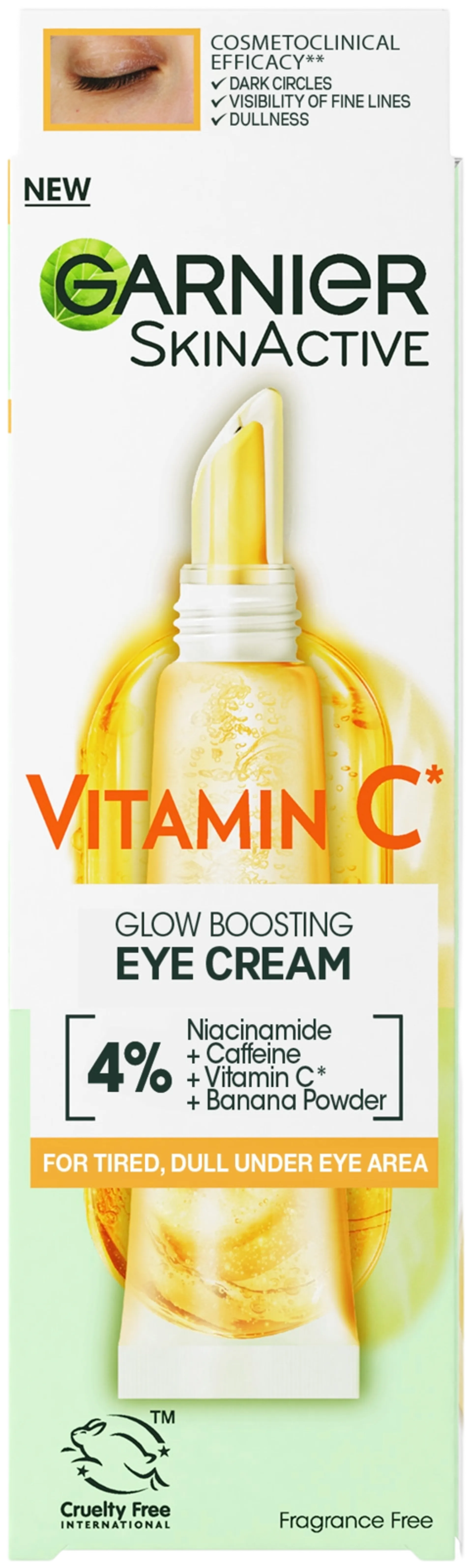 Garnier SkinActive Vitamin C Glow Boosting silmänympärysvoide 15ml - 2
