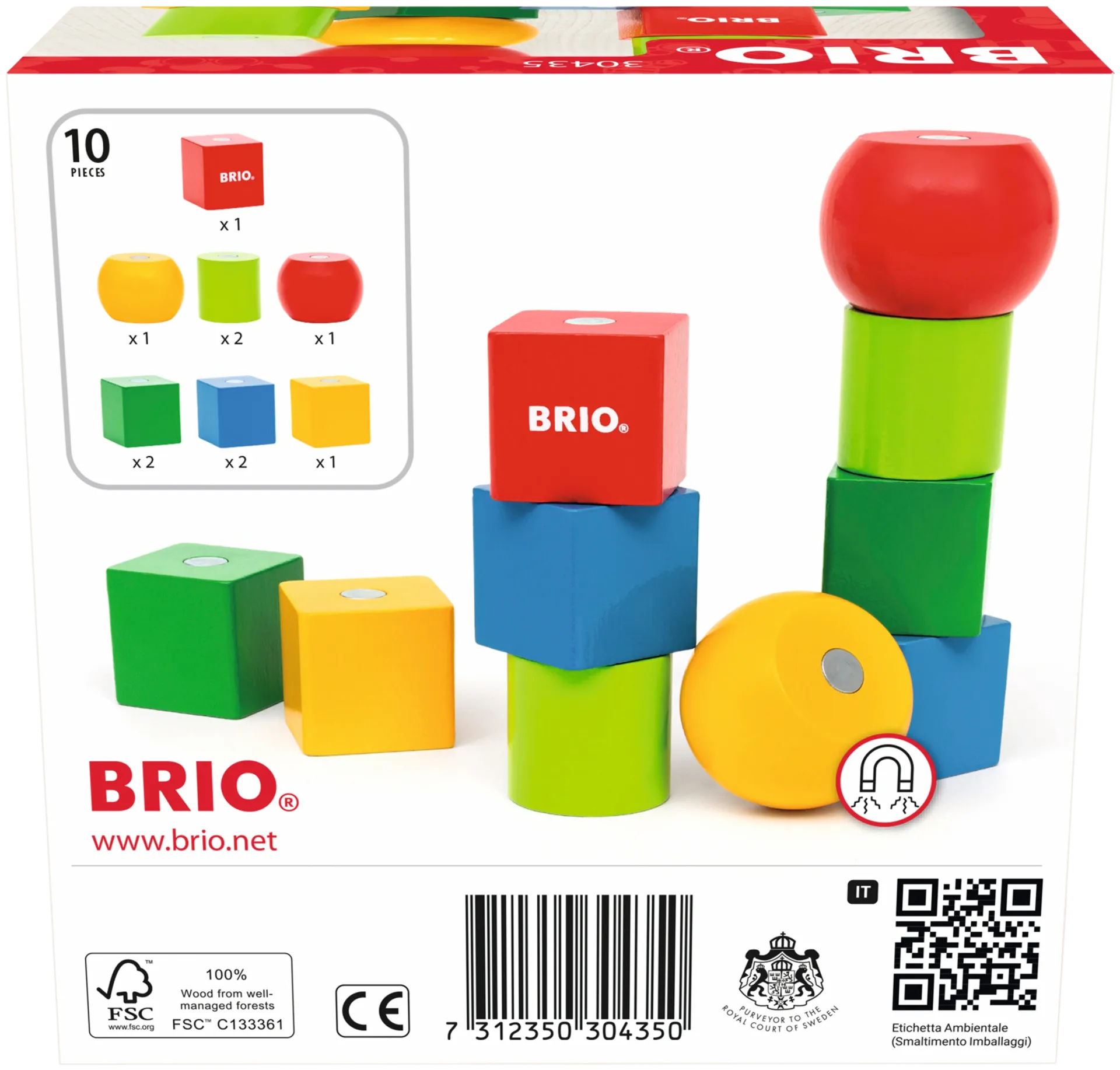 BRIO Magneettipalikat - 3