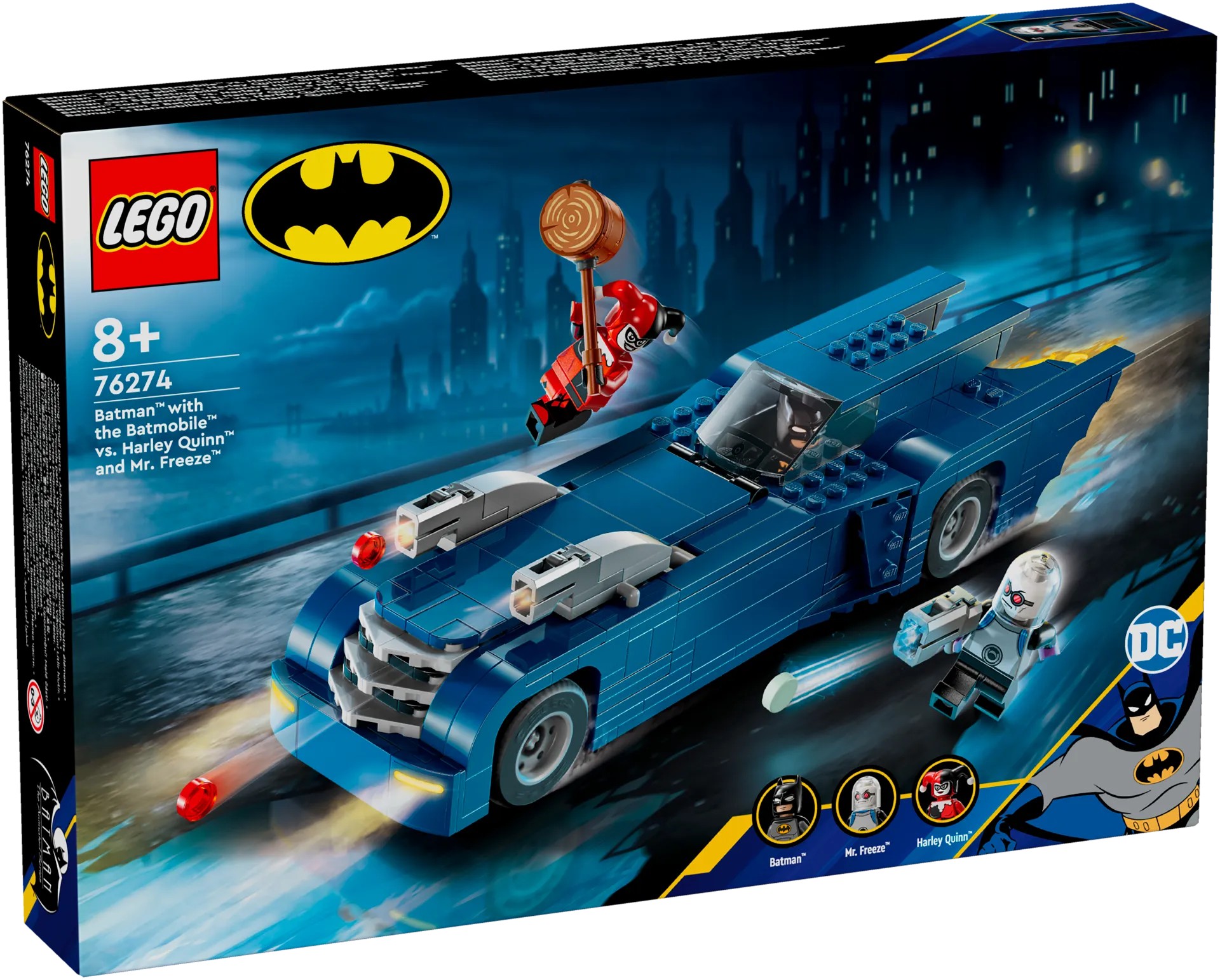 LEGO Marvel Super Heroes 76274 Batman™ ja Batmobile™ vastaan Harley Quinn™ ja Pakkasherra - 2