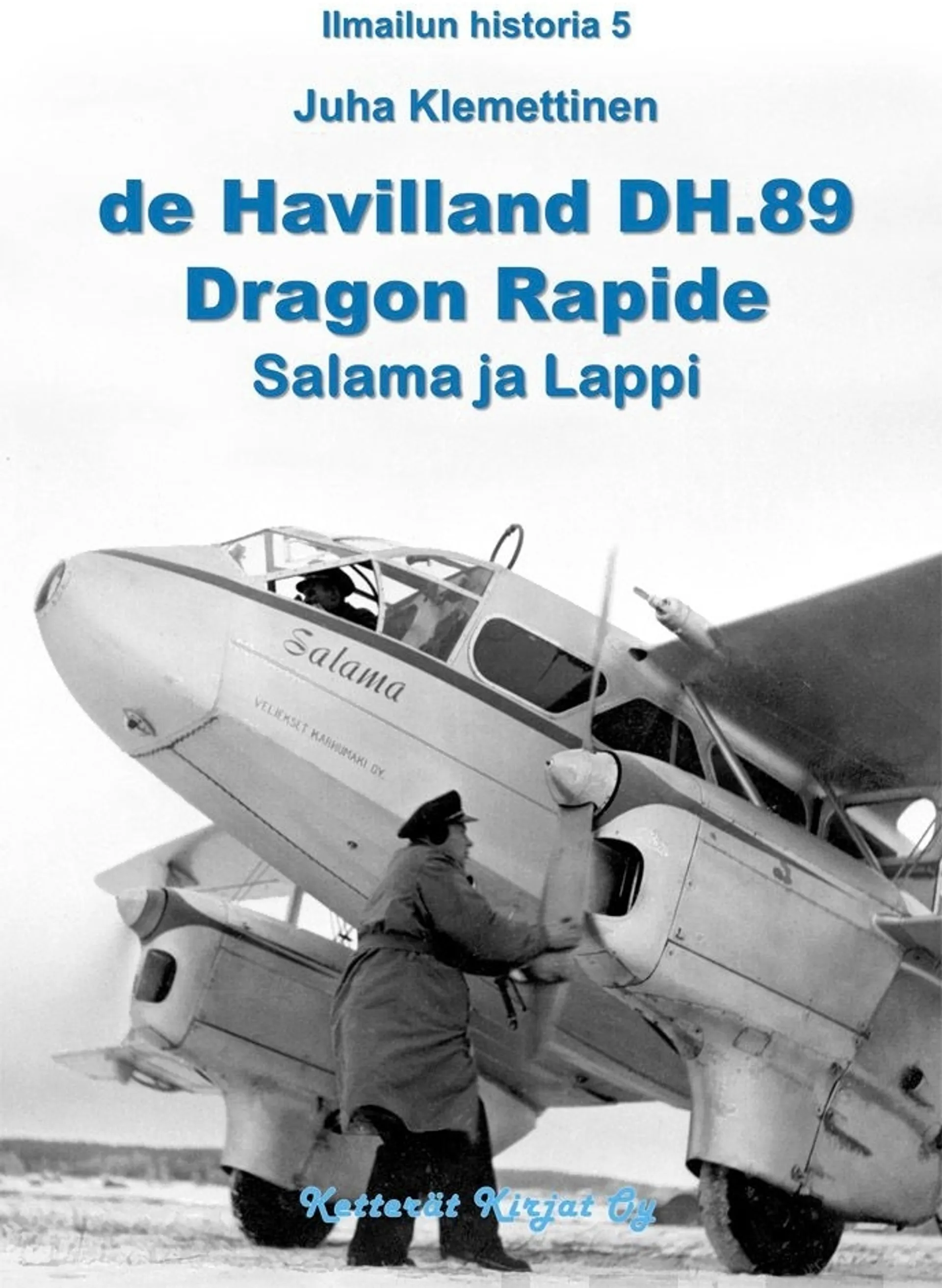 Klemettinen, de Havilland DH.89 Dragon Rapide - Salama ja Lappi