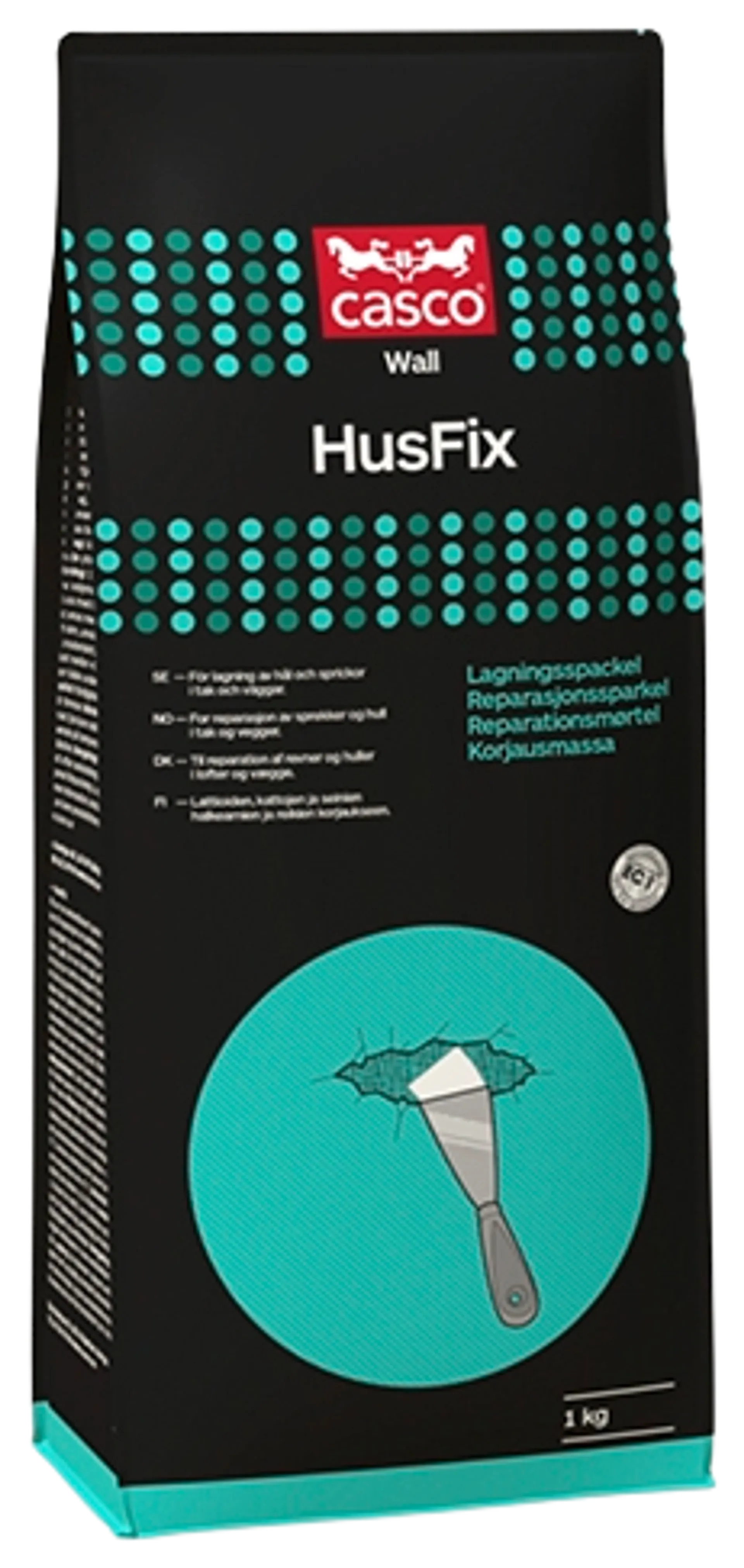 Casco kiinnitys- ja korjausmassa HusFix 1 kg