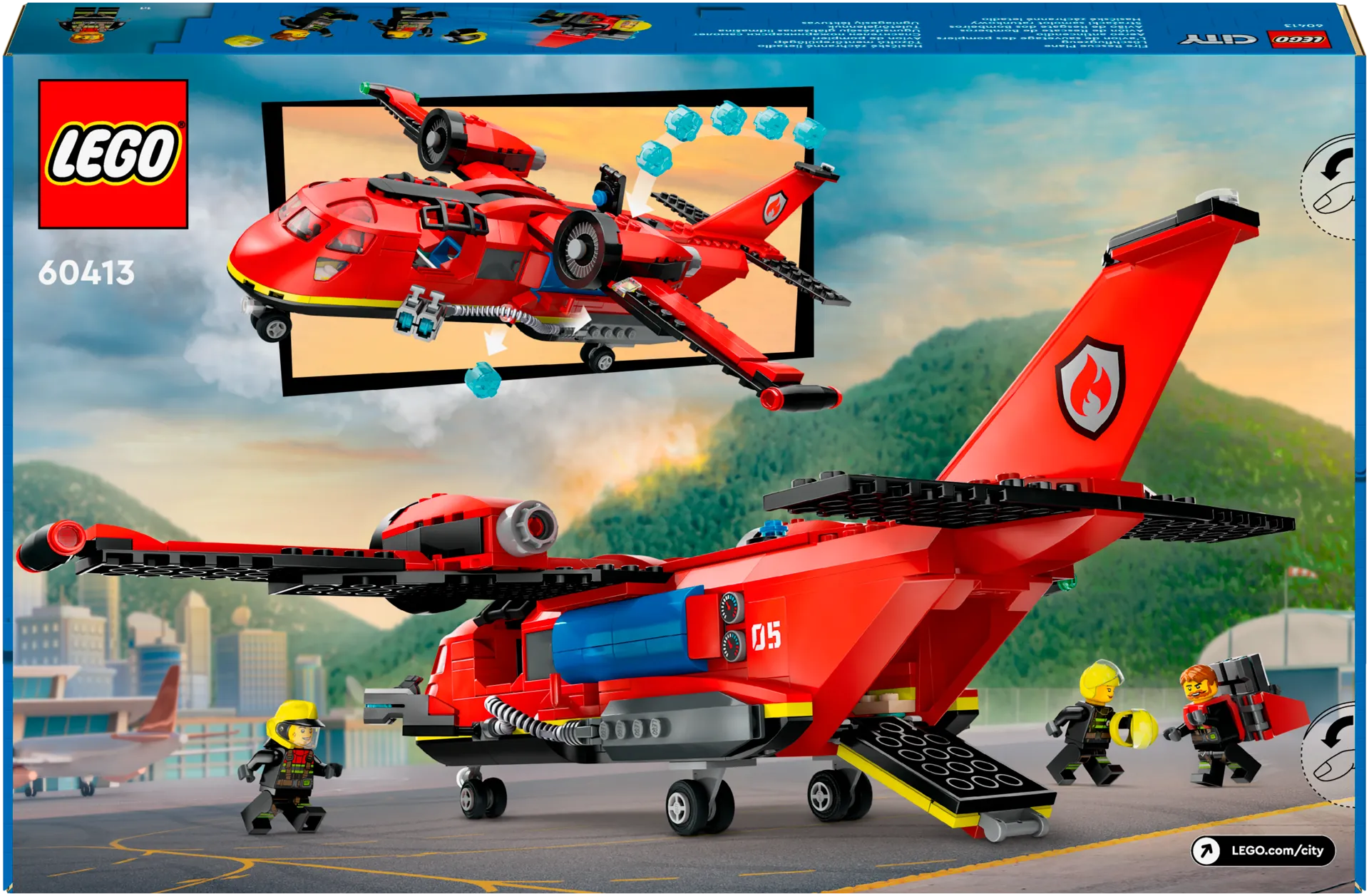 LEGO City Fire 60413 Palokunnan pelastuslentokone - 3