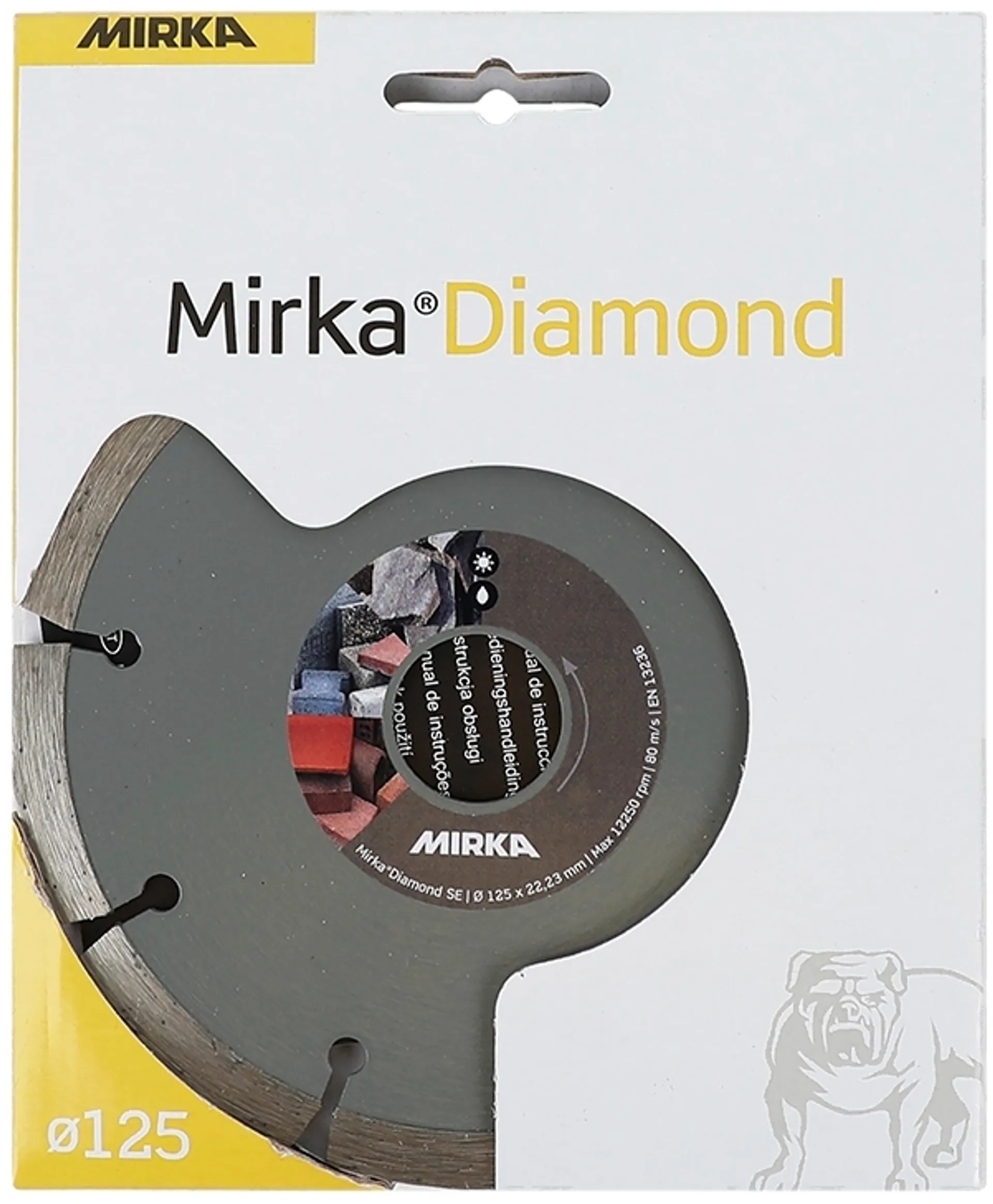 Mirka Diamond timanttilaikka 125x22,2mm SE