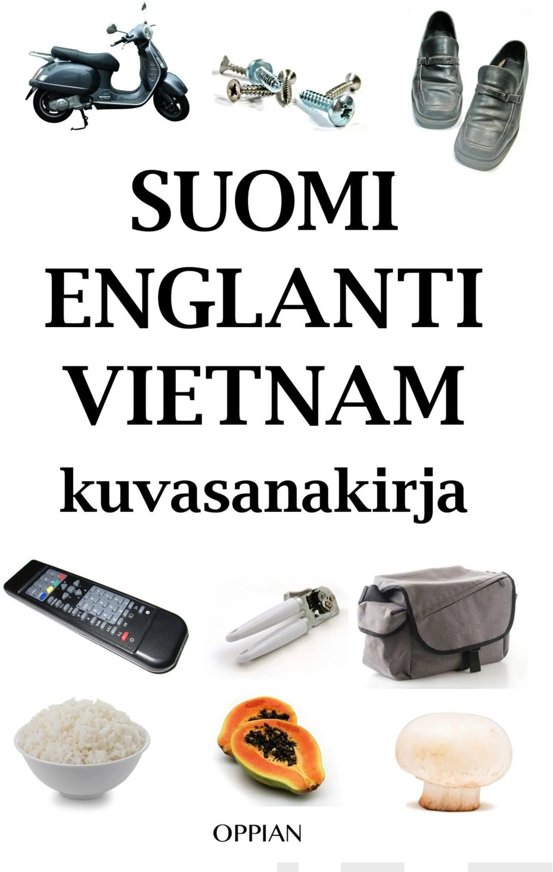 Kilpi, Suomi-englanti-vietnam kuvasanakirja