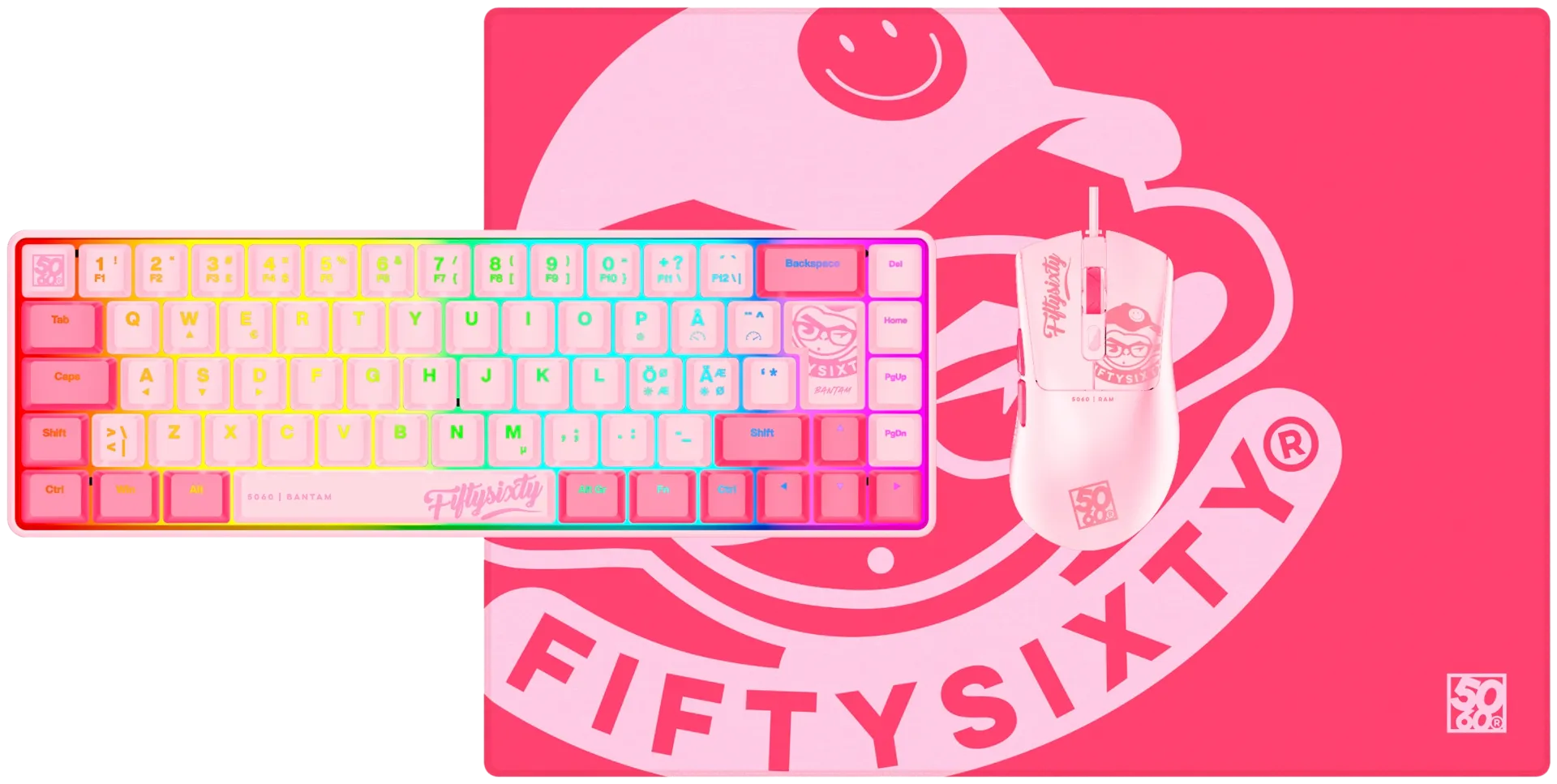 FiftySixty 5060 3IN1 HELLACOOL BUNDLE Pinkki - 1