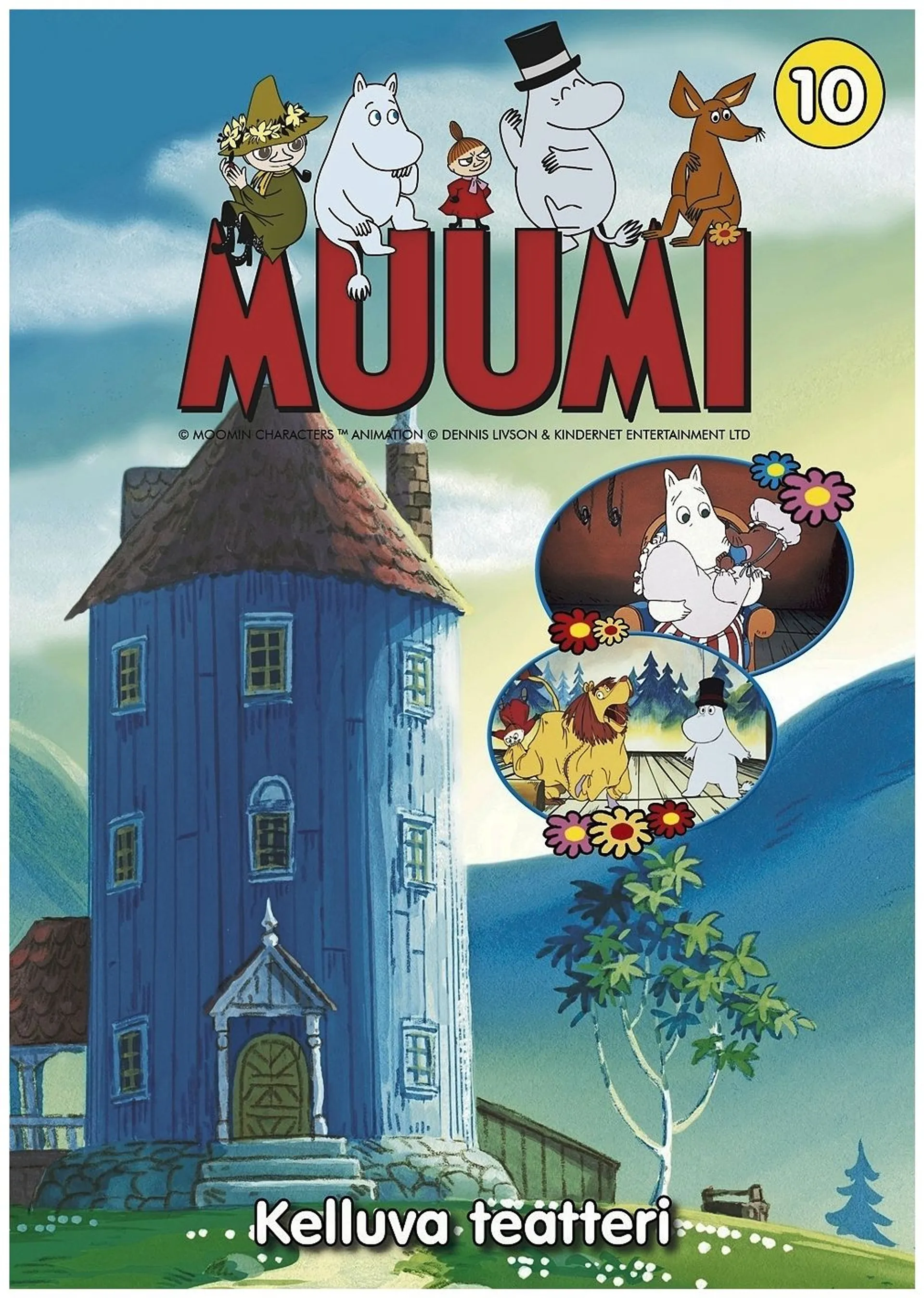 Muumi 10: Kelluva Teatteri DVD