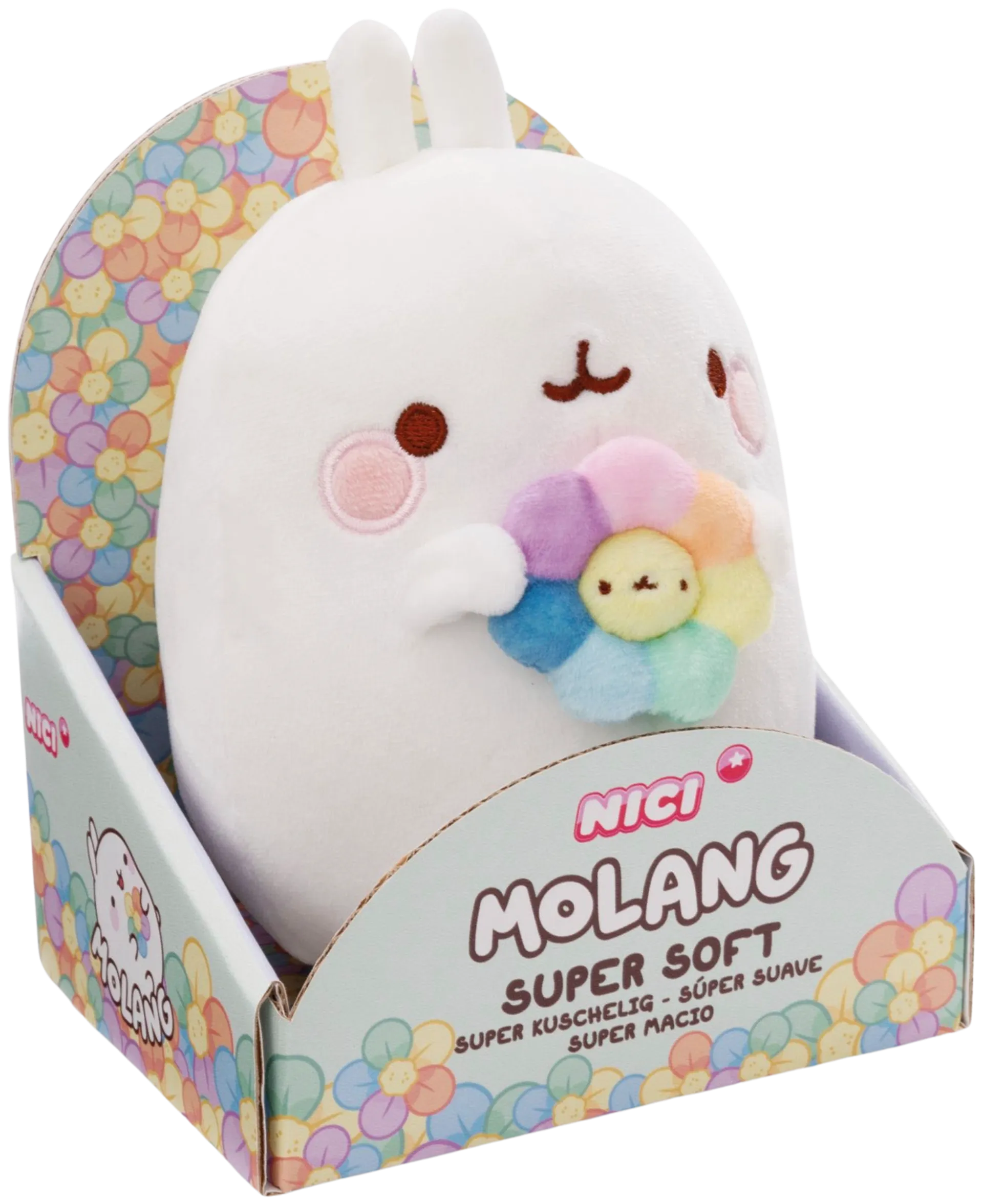 Molang-pehmolelu 16 cm kukka - 3