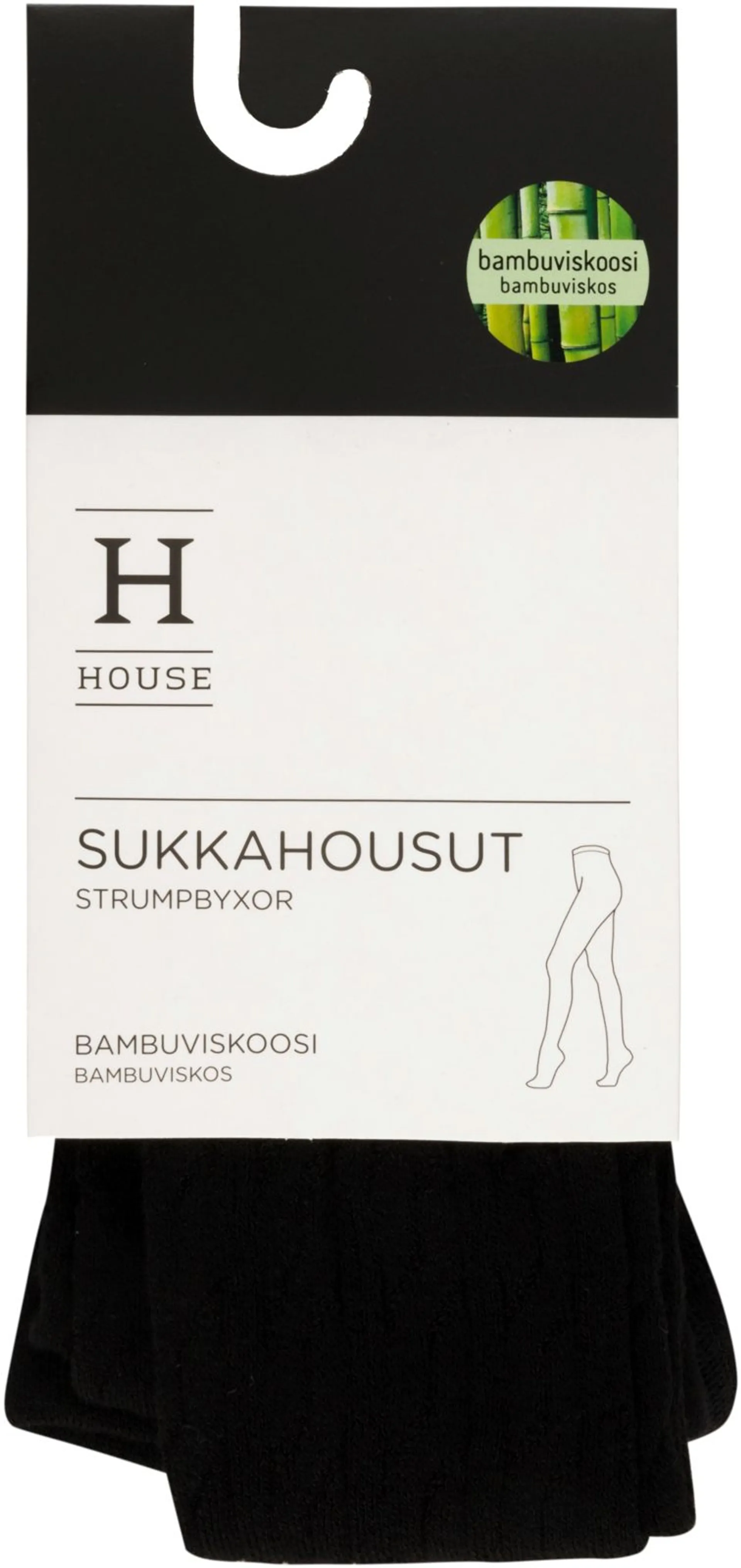 House naisten sukkahousut 2B2679 - BLACK