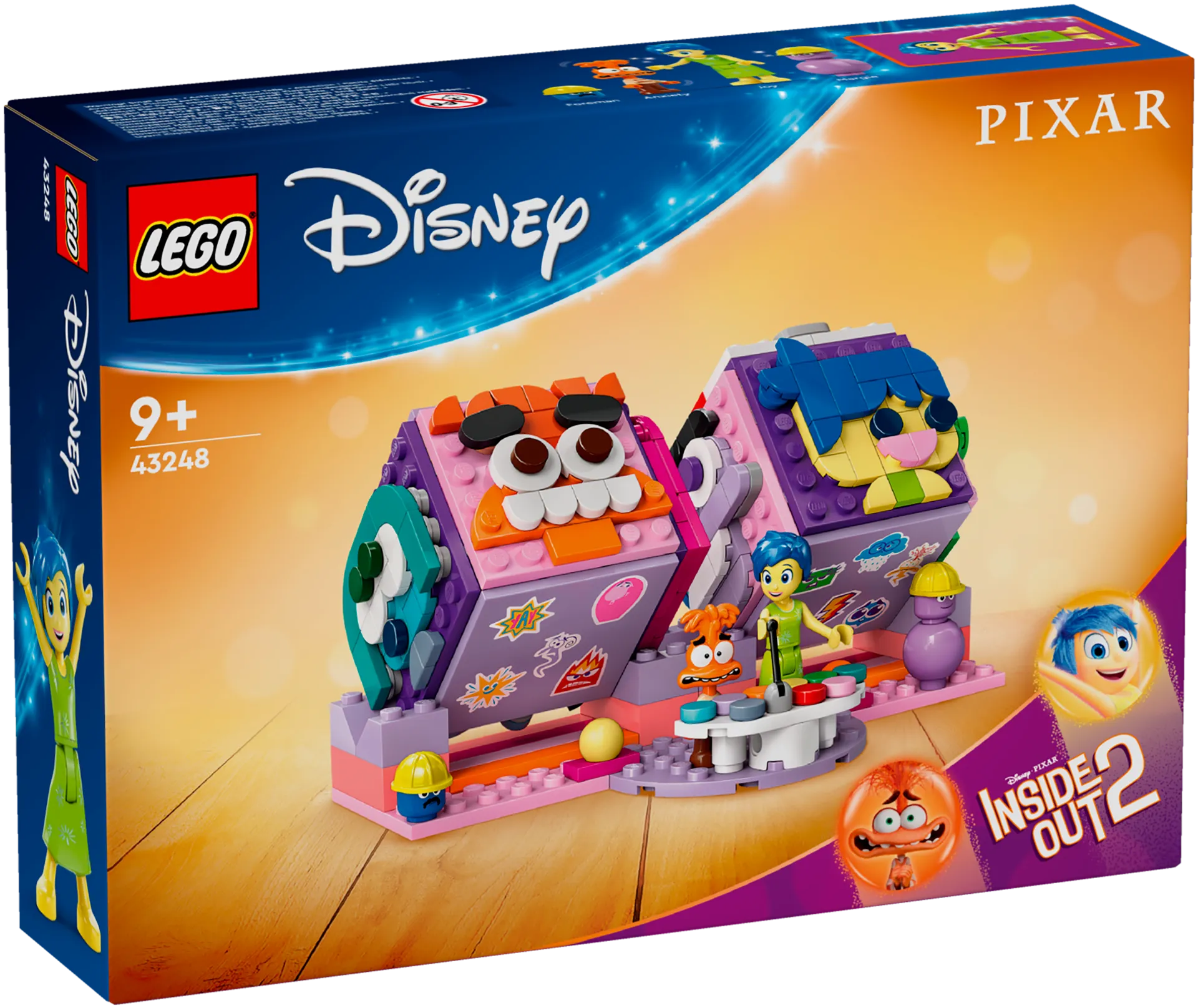LEGO® Disney 43248 Inside Out 2 tunnekuutiot Pixarilta - 2