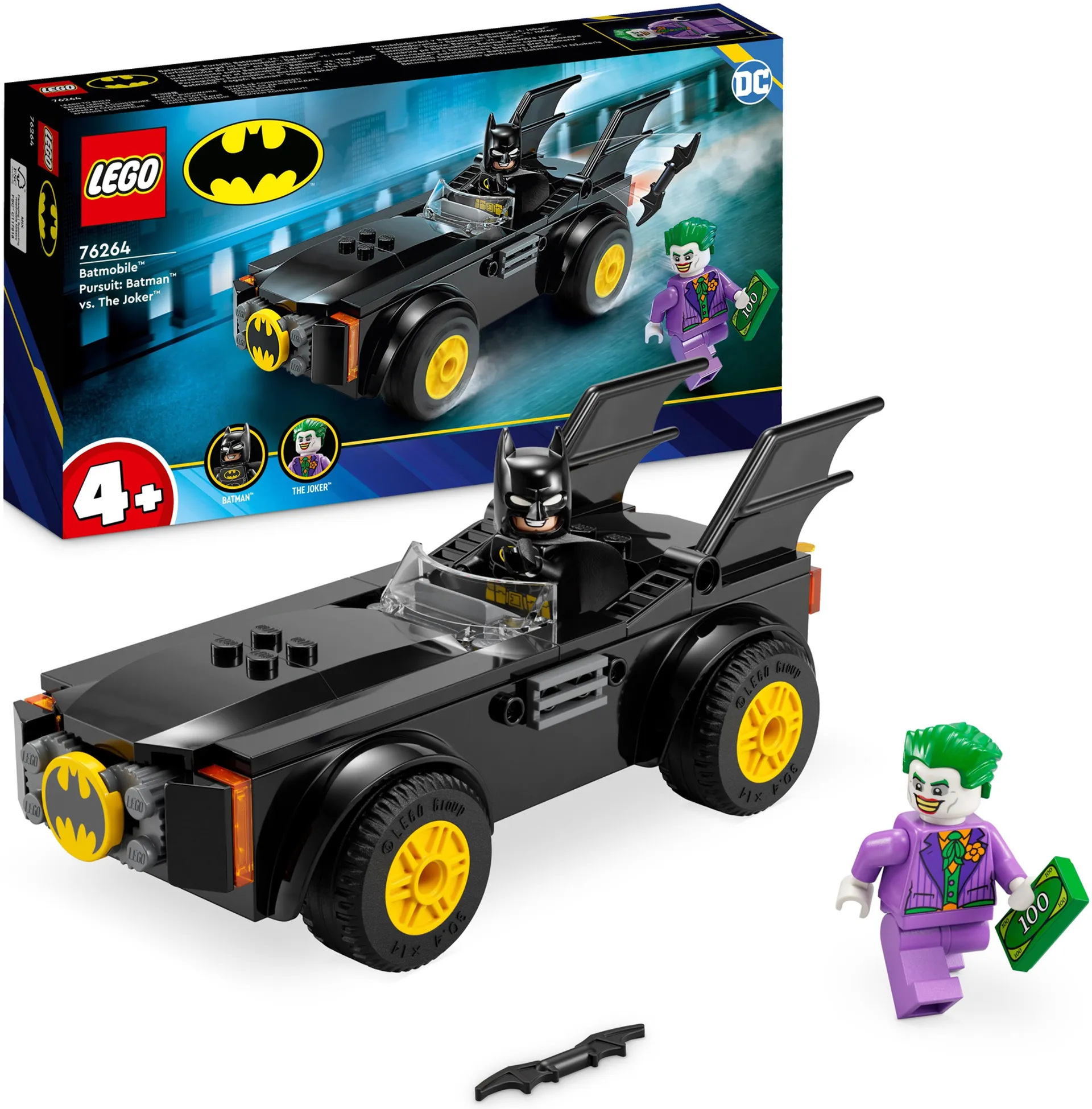 LEGO Super Heroes DC 76264 Batmobile™-ajojahti: Batman™ vastaan The Joker™ - 4