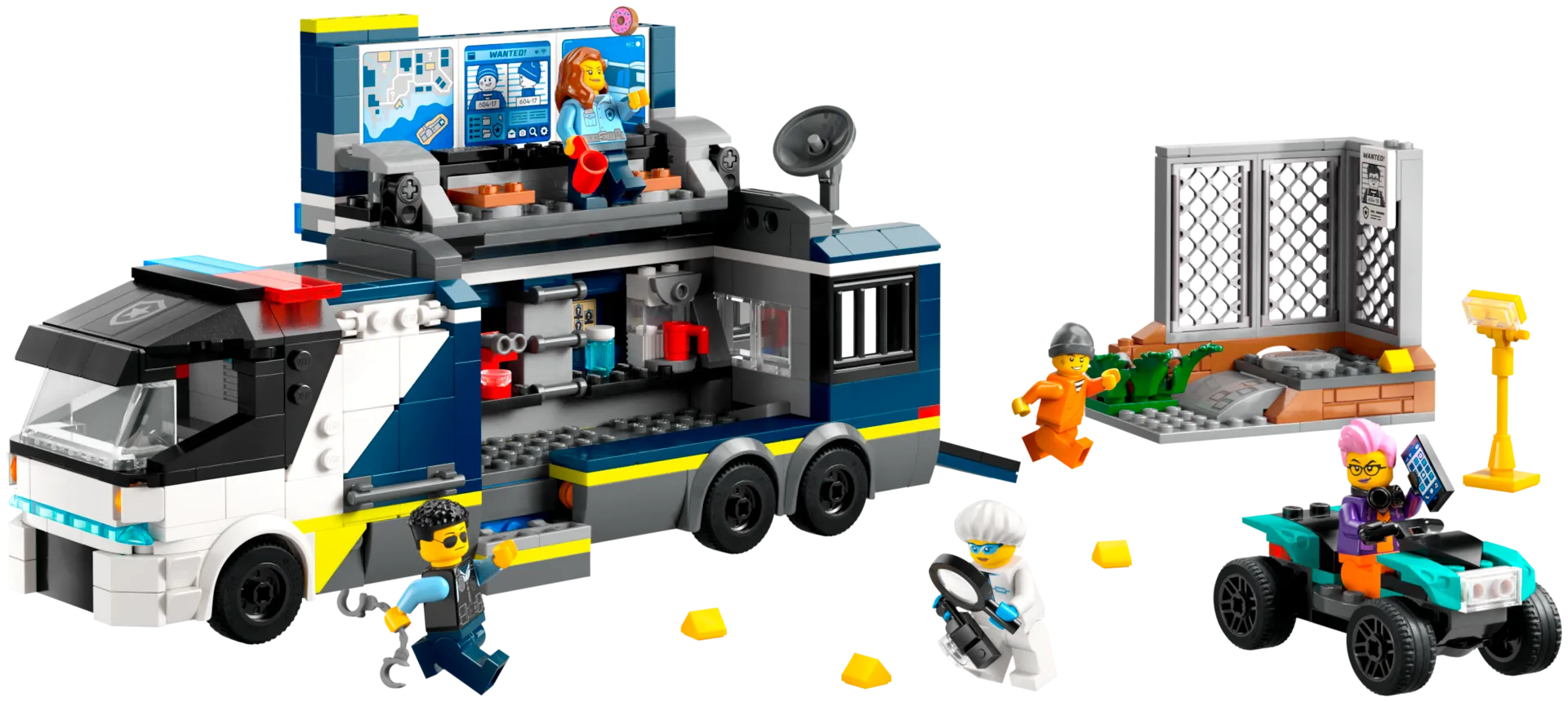 LEGO City Police 60418 Poliisin rikoslaboratorioauto - 4
