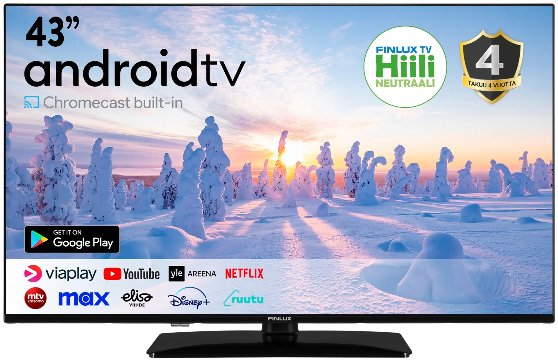 Finlux 43" FullHD Android Smart LED TV 43G8.2ACI - 1