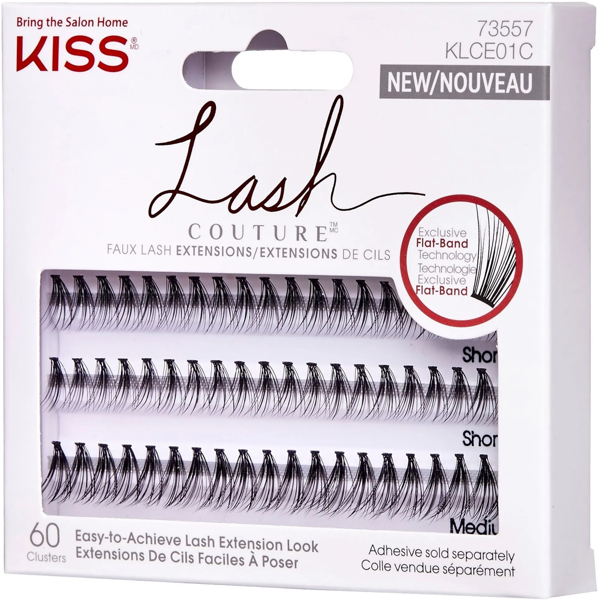 Kiss Lash Couture Faux ripsienpidennys 60 tupsua - 3