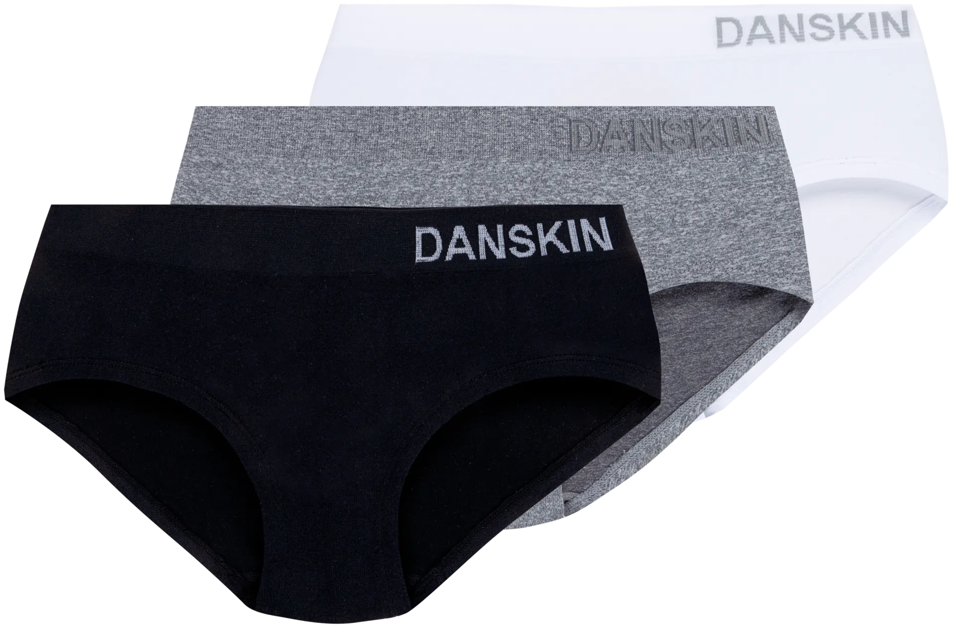 Danskin naisten hipster-alushousut 210D332451 3-pack - Multicolor - 1