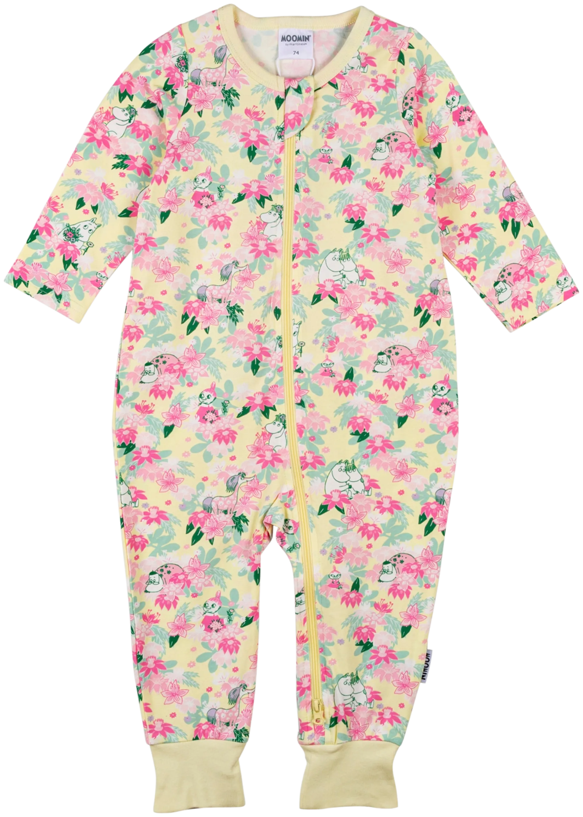 Moomin by Martinex vauvojen pyjama Keidas 582145 - Keltainen