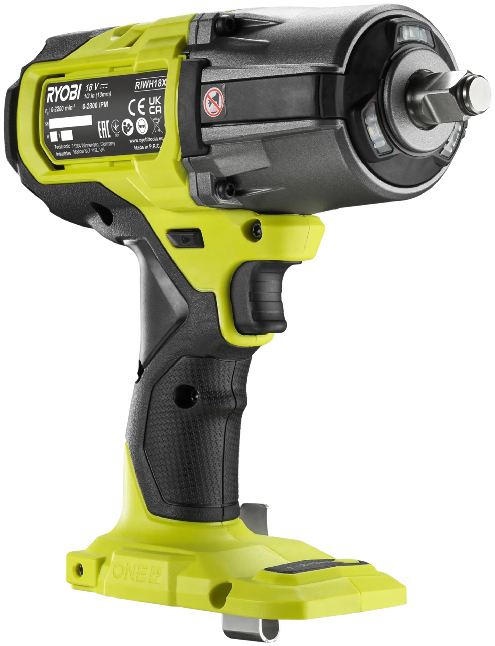 Ryobi iskevä mutterinväännin RIWH18X-0 - 4