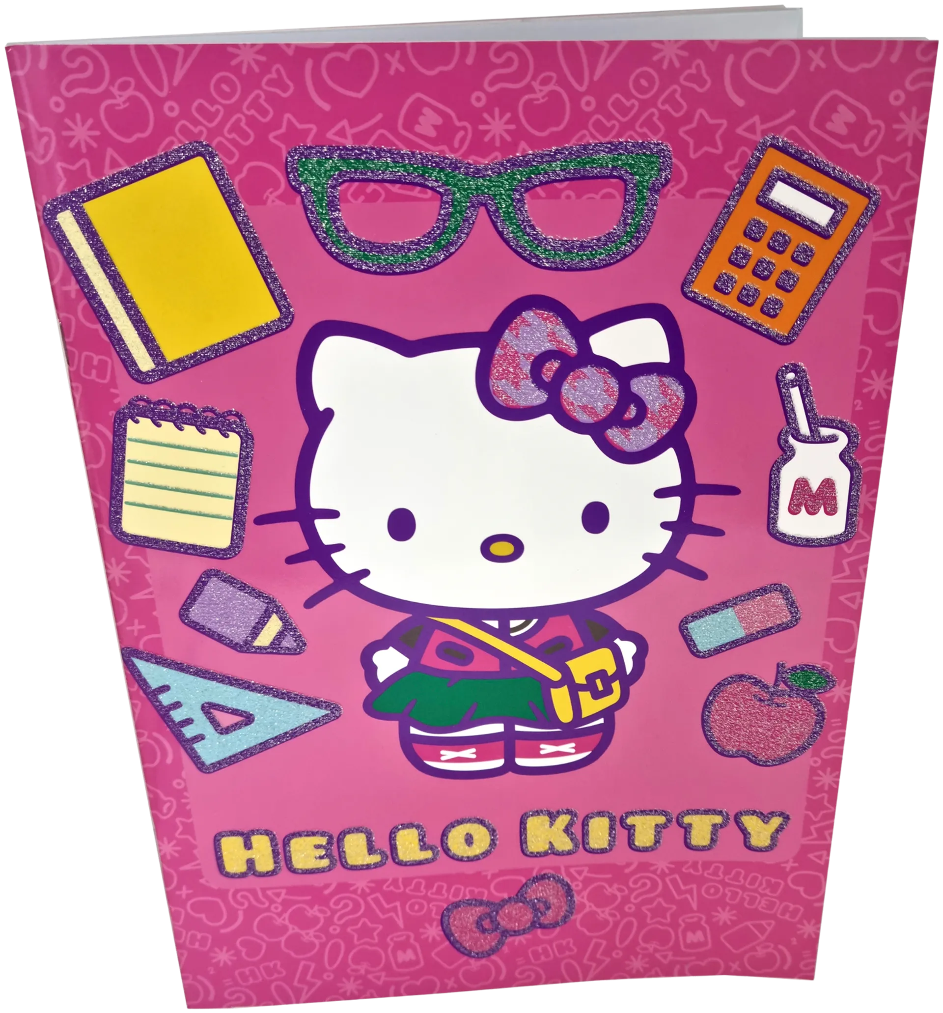 Hello Kitty värityskirja, 4 erilaista kansivaihtoehtoa, sis. 32 väritettävää sivua - 4