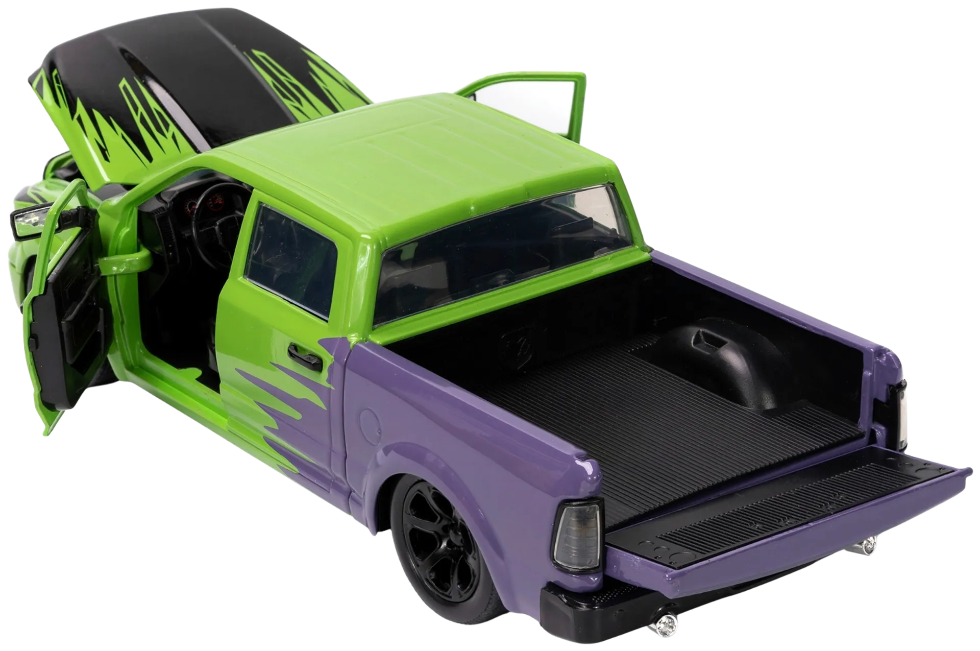 Jada Marvel Hulk ja 2014 Dodge Ram 1500, 20 cm, 1:24, die-cast - 4