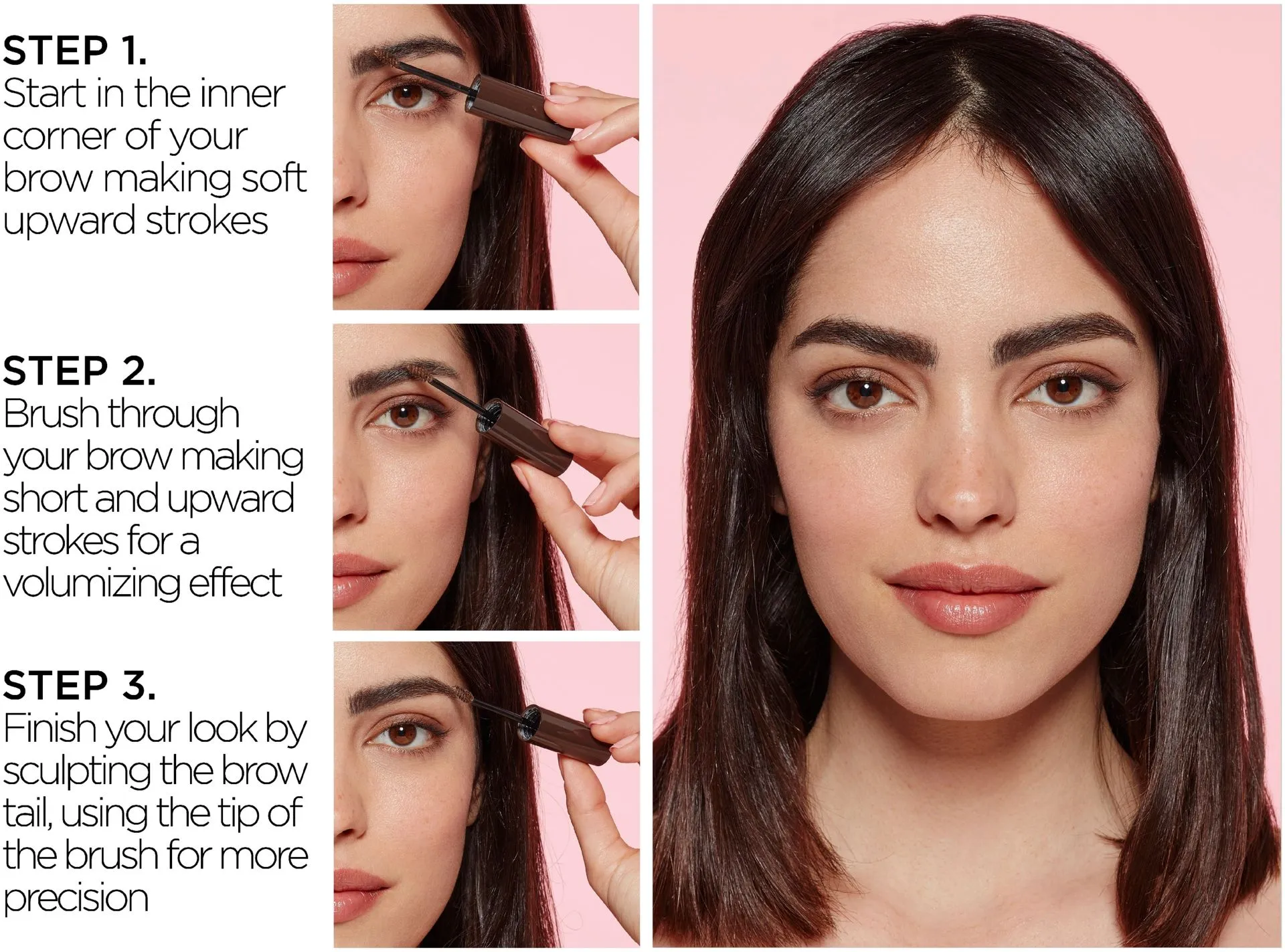L'Oréal Paris Infaillible Brows 24H Volumizing Eyebrow Mascara Clear kulmamaskara 4,9ml - 5