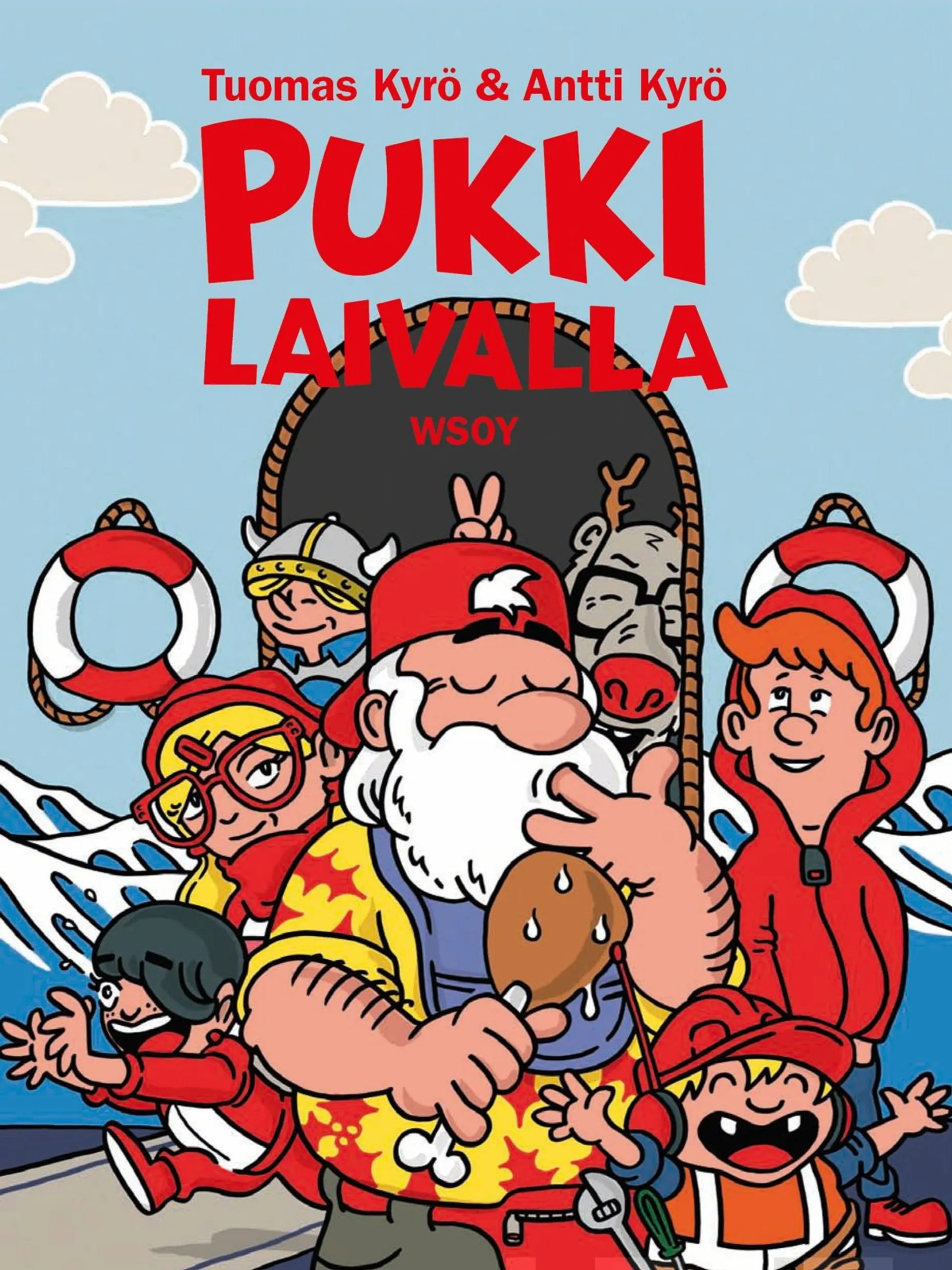 Kyrö, Pukki laivalla