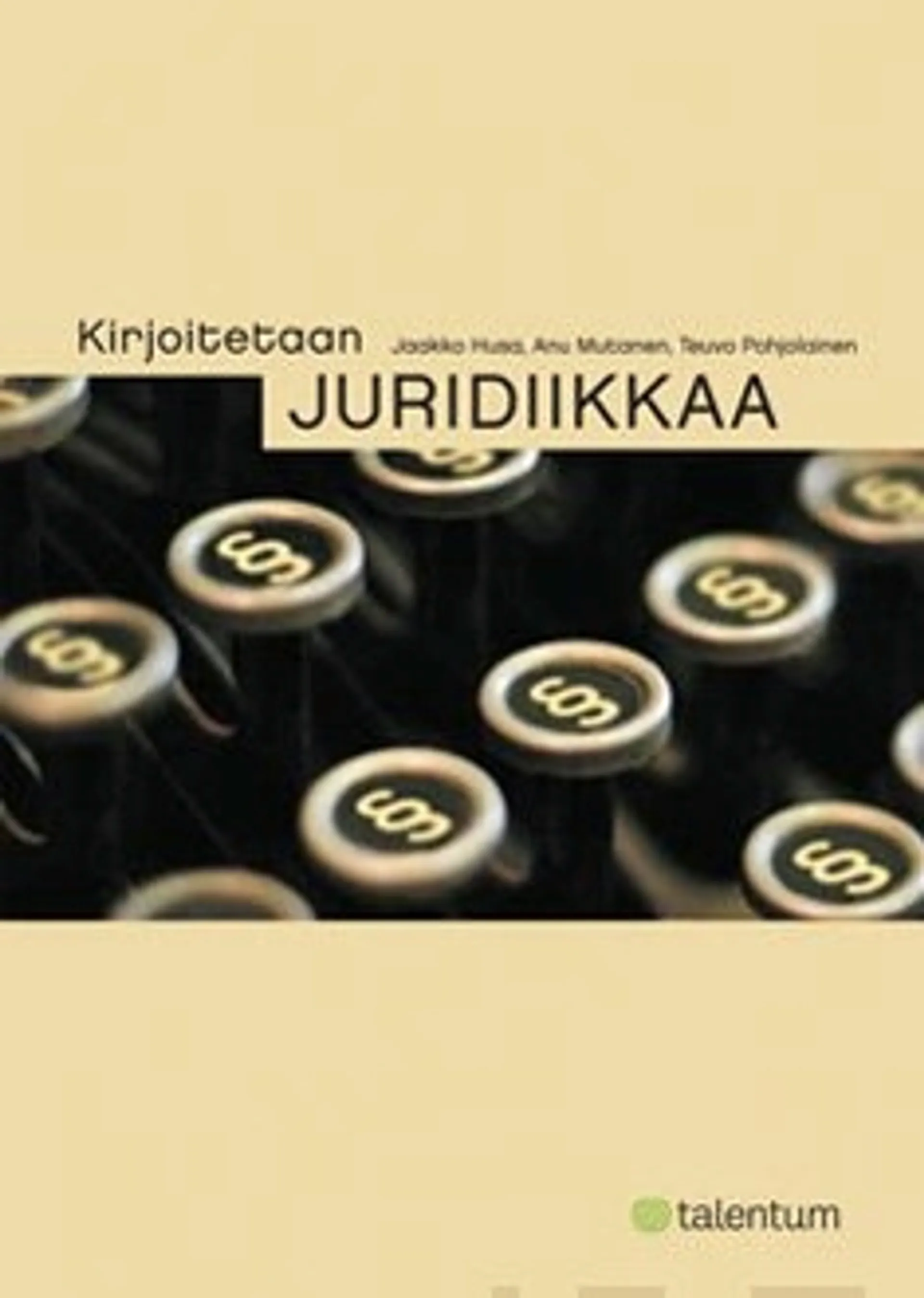 Kirjoitetaan juridiikkaa