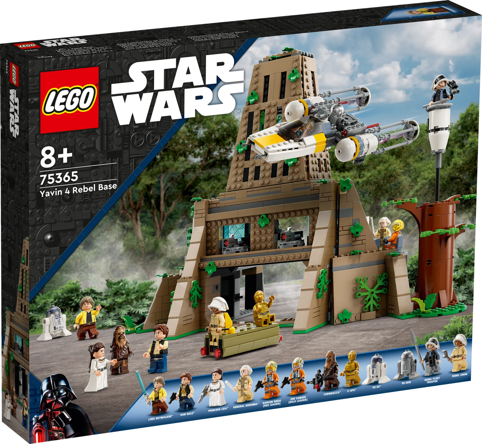 LEGO Star Wars TM 75365 Kapinallisten tukikohta Yavin 4:llä - 1