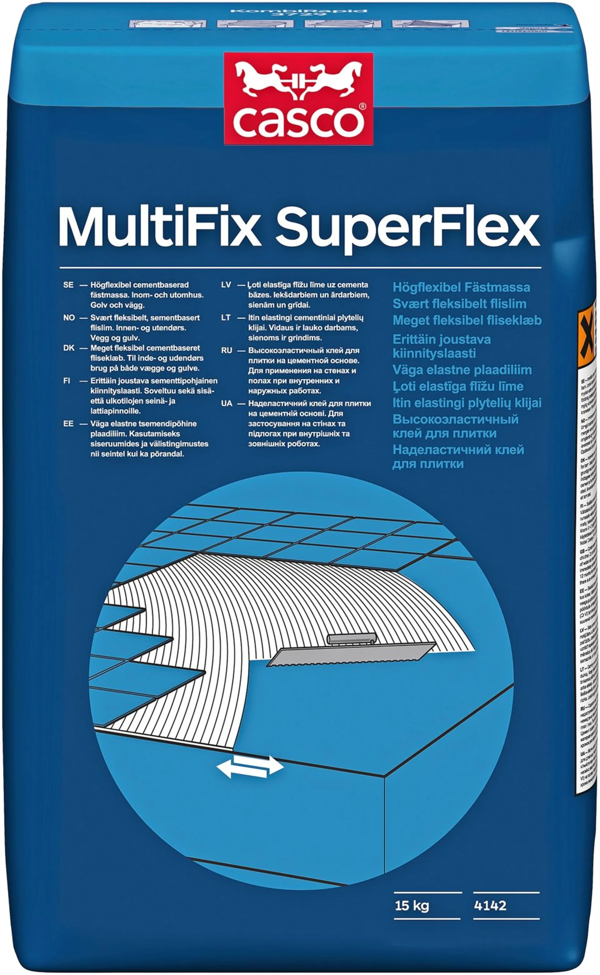 Casco MultiFix SuperFlex kiinnityslaasti 15 kg