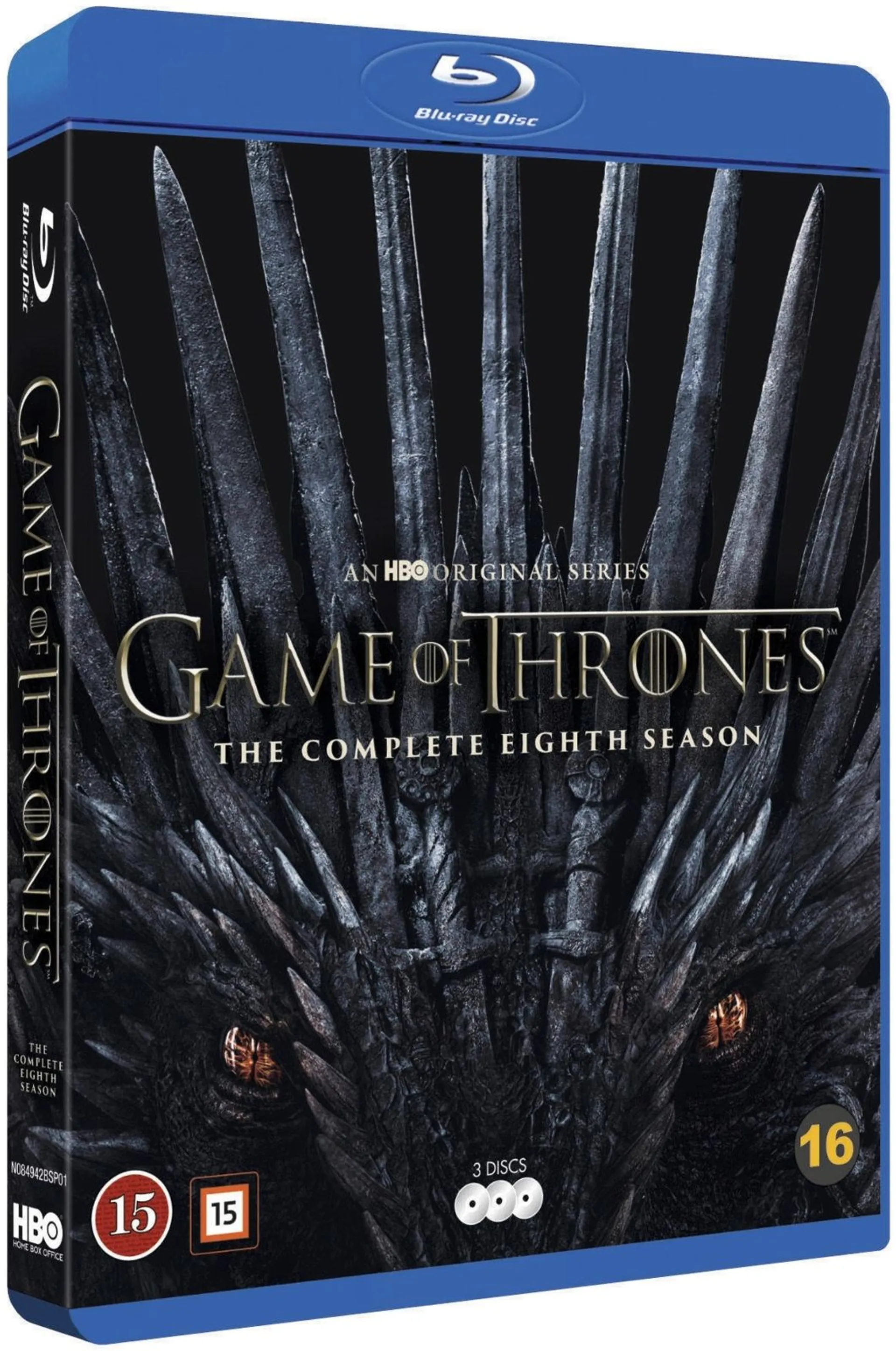 Game Of Thrones 8 tuotantokausi Blu-ray