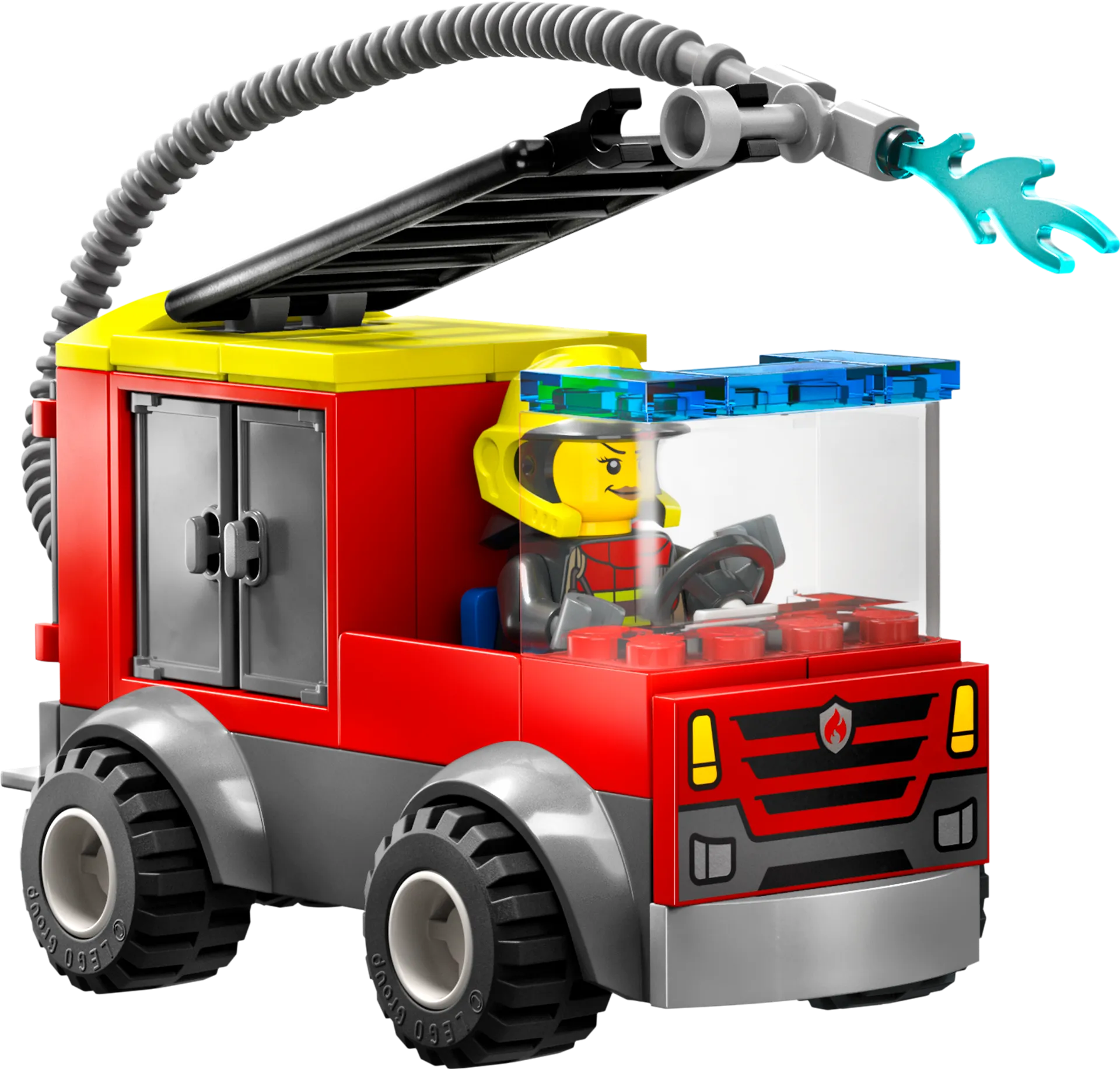 LEGO City Fire 60375 Paloasema ja paloauto - 5