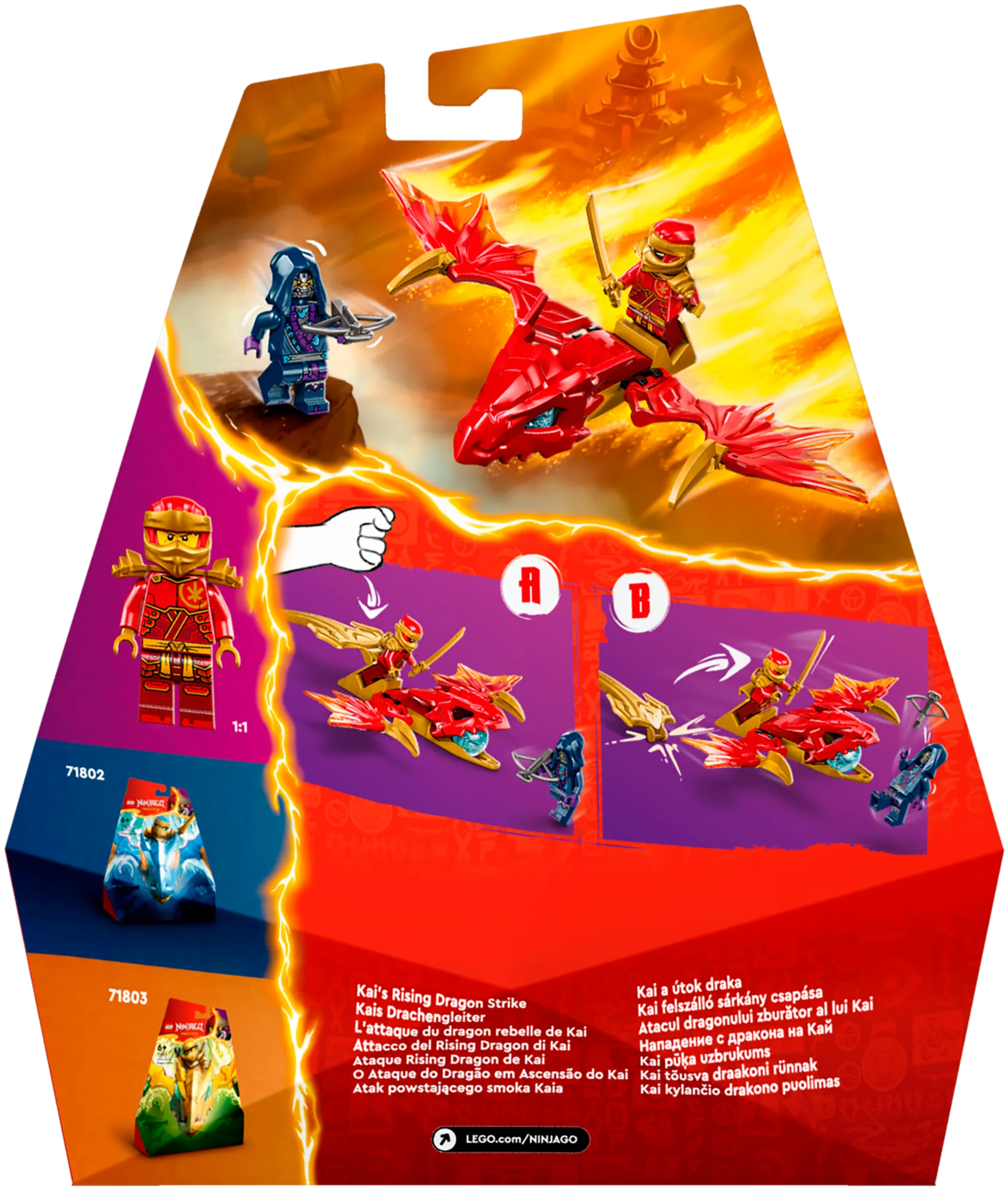 LEGO Ninjago 71801 Kain lohikäärmehyökkäys - 3
