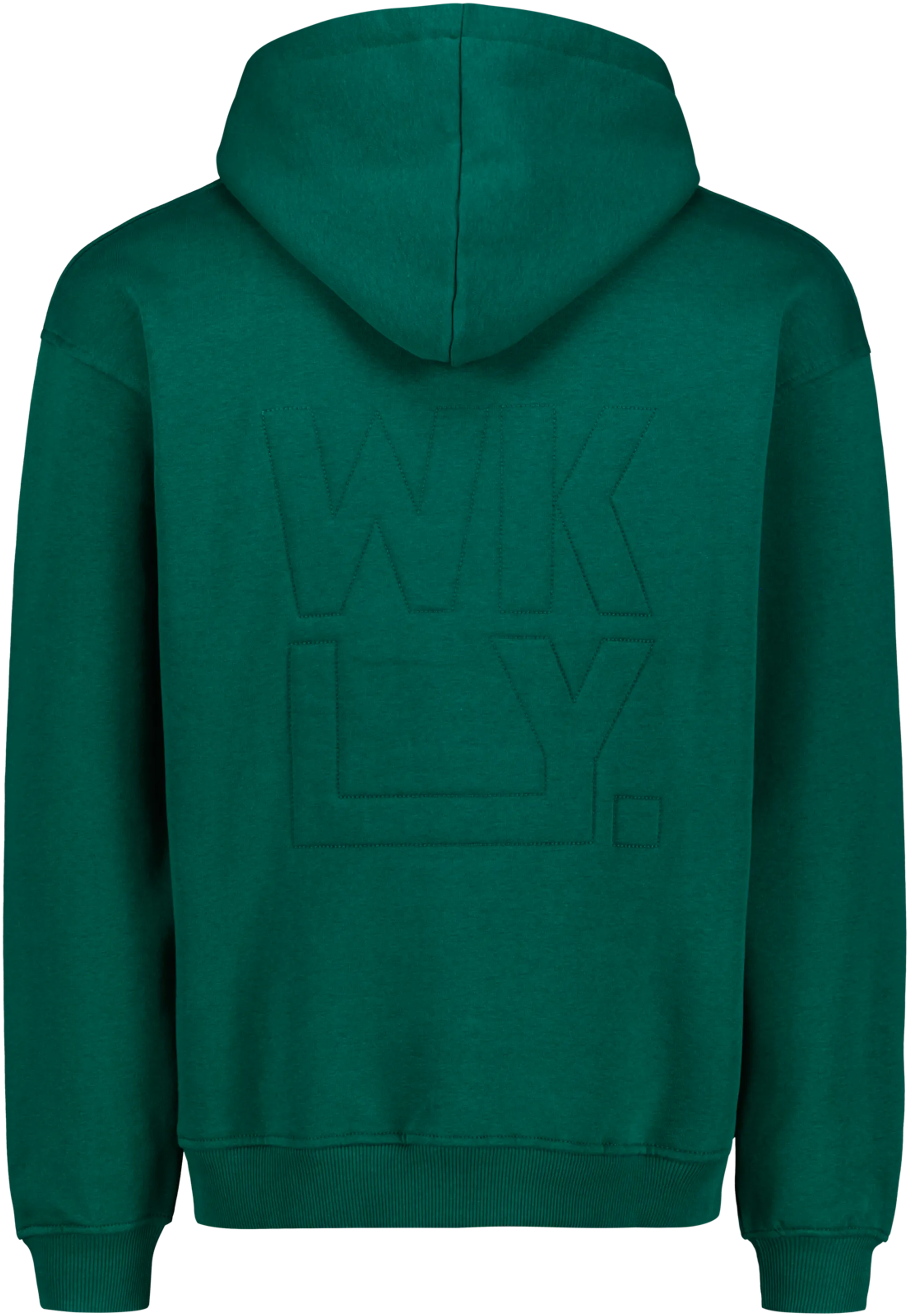 WKLY. miesten collegehuppari 195W312401 - dark green - 2