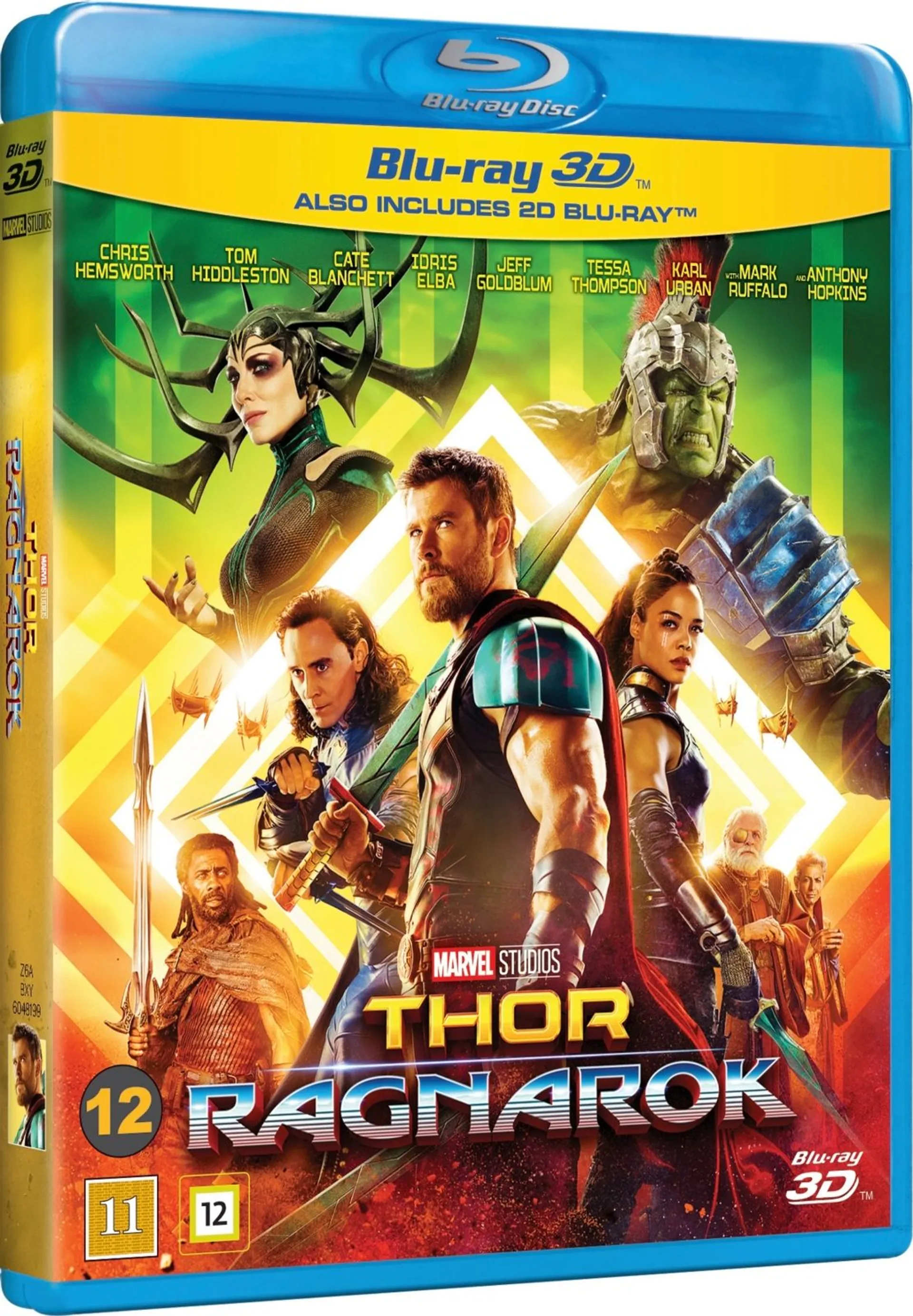 Thor: Ragnarok 3D Blu-Ray