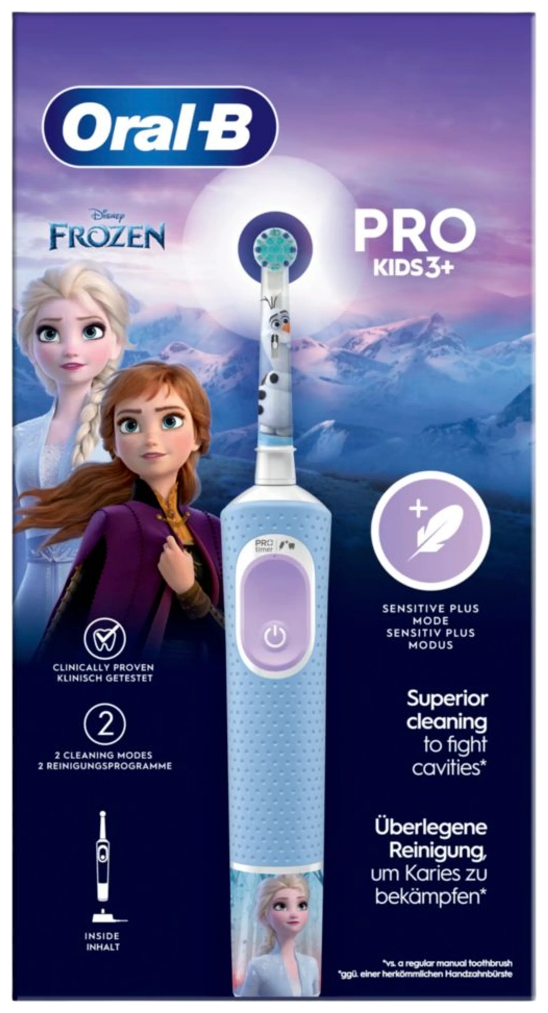 Oral-B Vitality Pro Kids Frozen sähköhammasharja - 2