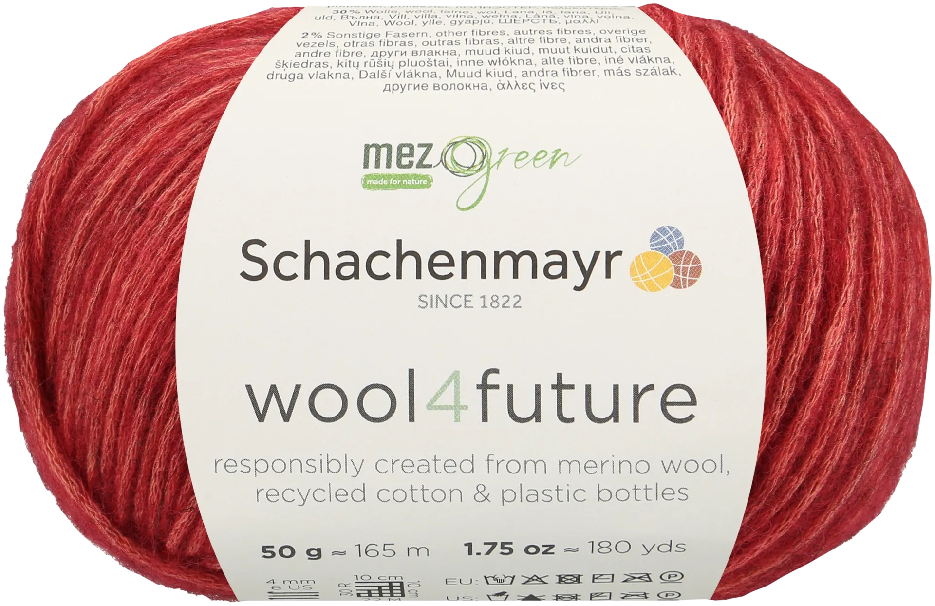 Schachenmayr neulelanka Wool4future 50g ruusunpunainen - 1